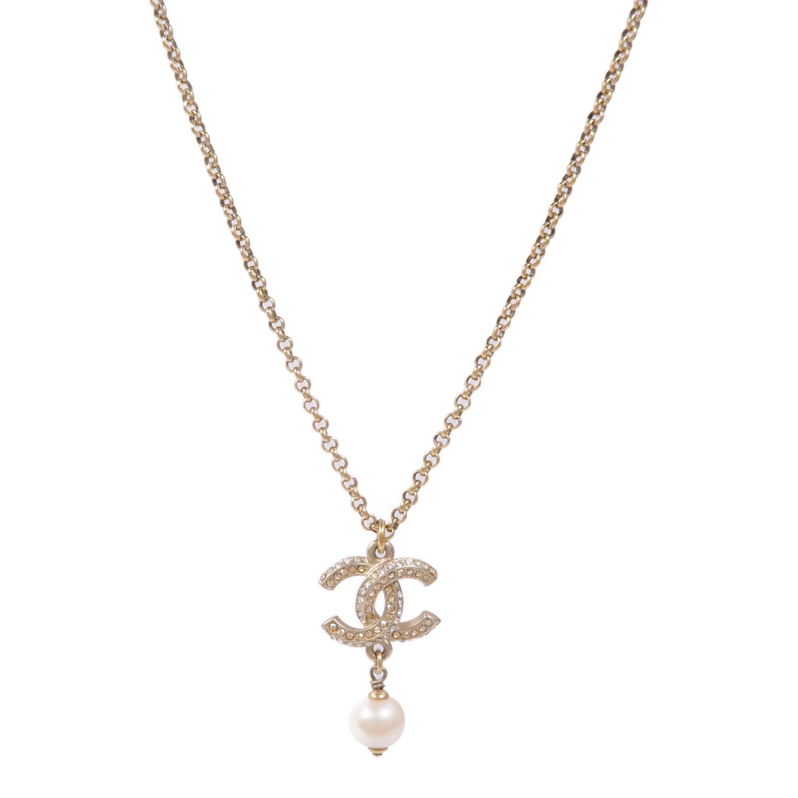 CHANEL PVC/金屬Necklace項鍊