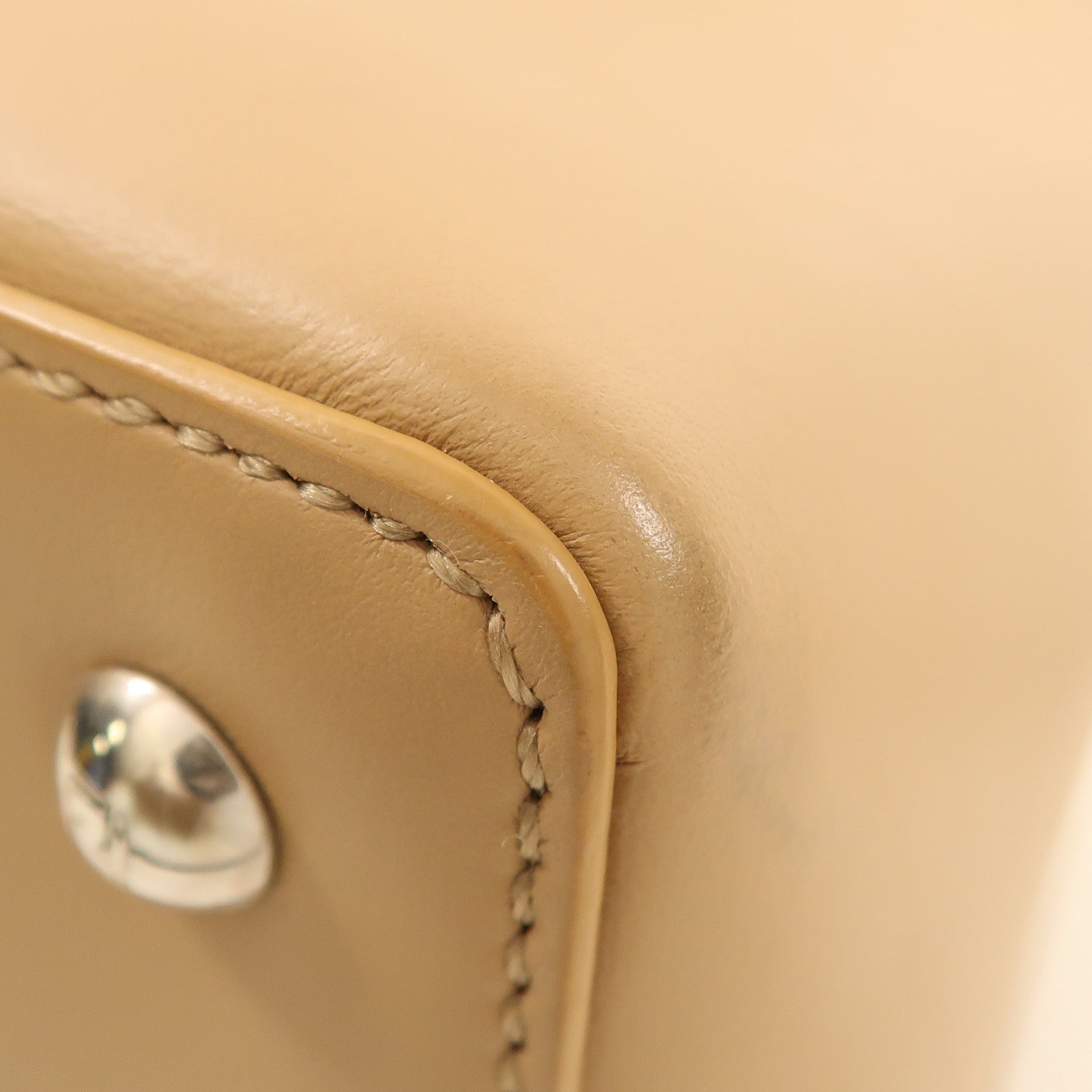 FENDI SHW 2 Jours Bag 2 Way Shoulder Handbag 03070249 Calfskin Leather Brown