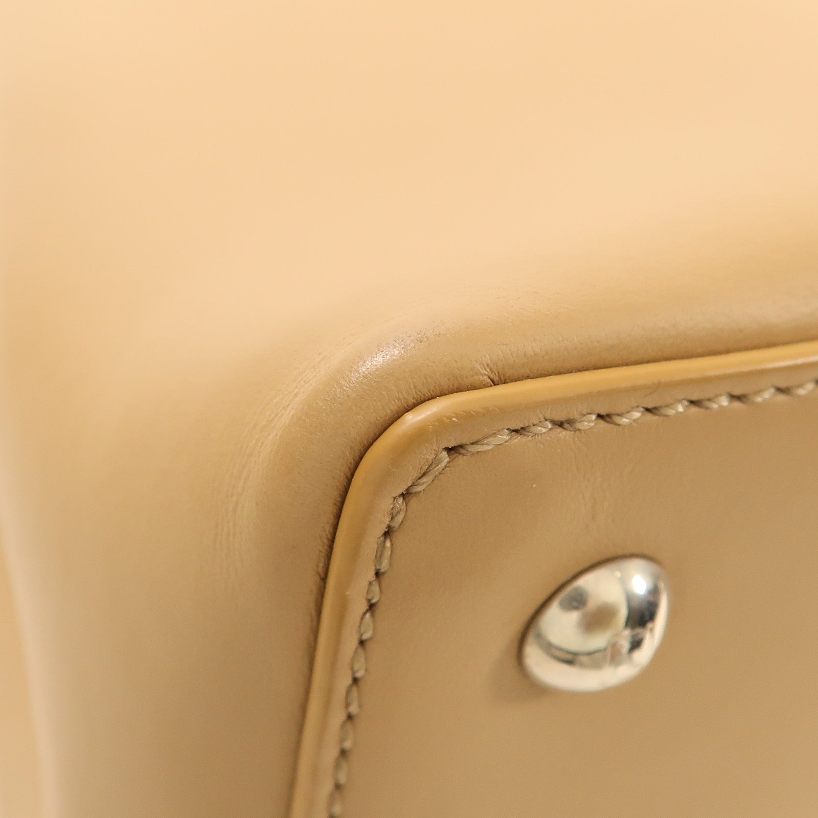 FENDI SHW 2 Jours Bag 2 Way Shoulder Handbag 03070249 Calfskin Leather Brown