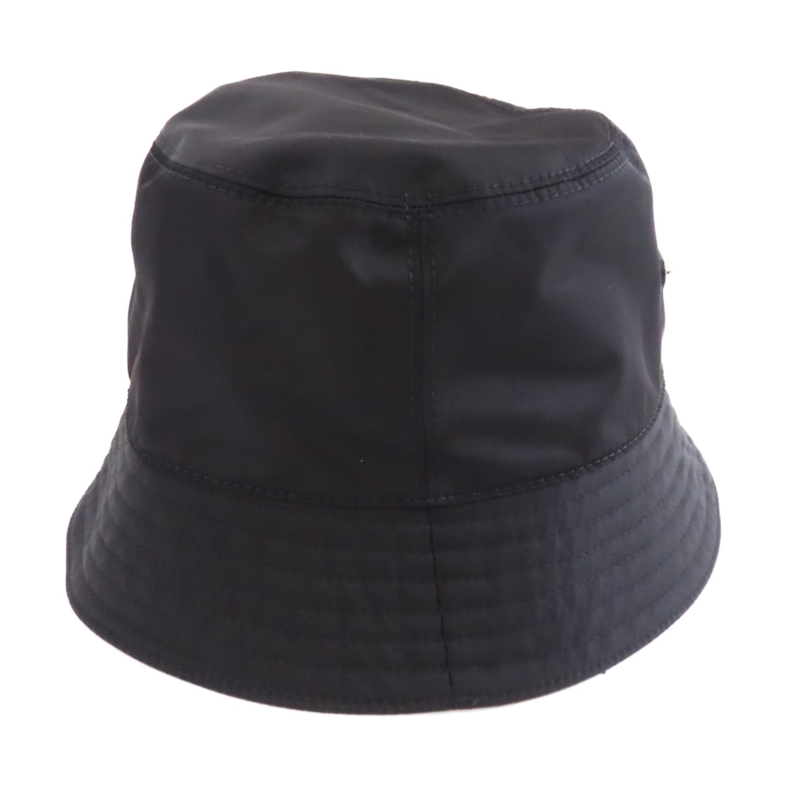 PRADA 尼龍Re-Nylon Bucket Hat帽子黑色