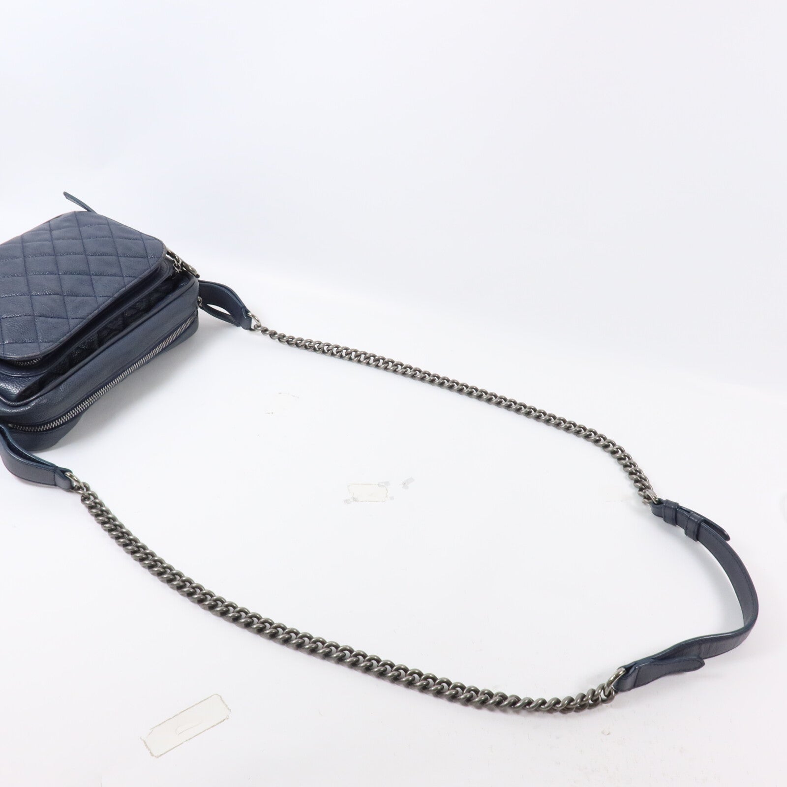CHANEL 牛皮皮革Shoulder Bag鏈帶肩背袋