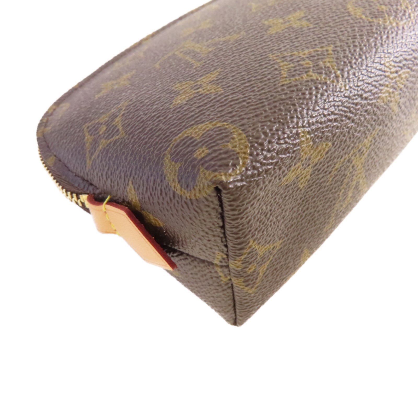 LOUIS VUITTON Monogram Cosmetic Pouch PM化妝包啡色