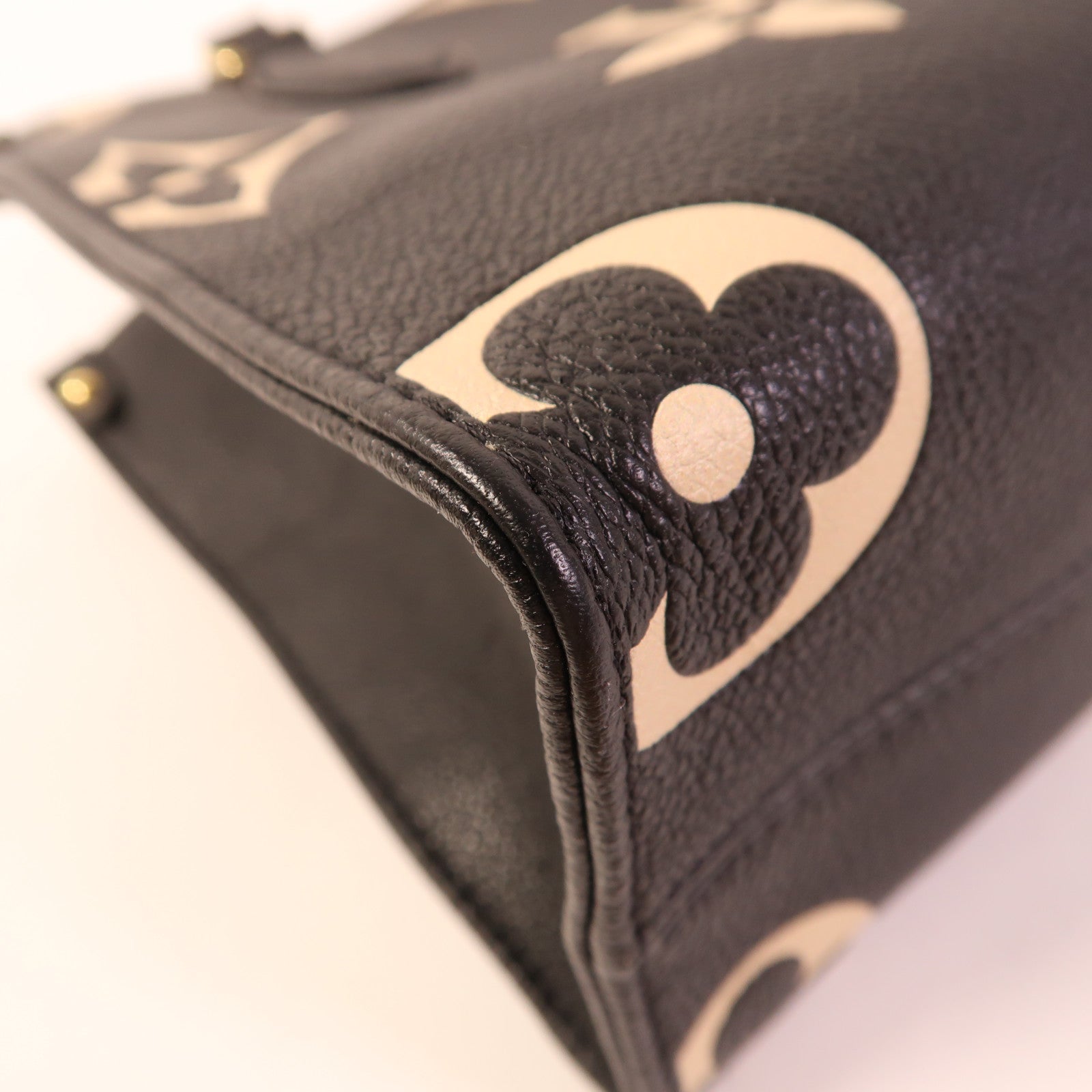 LOUIS VUITTON Monogram Empreinte On The Go PM金扣手挽肩背兩用袋