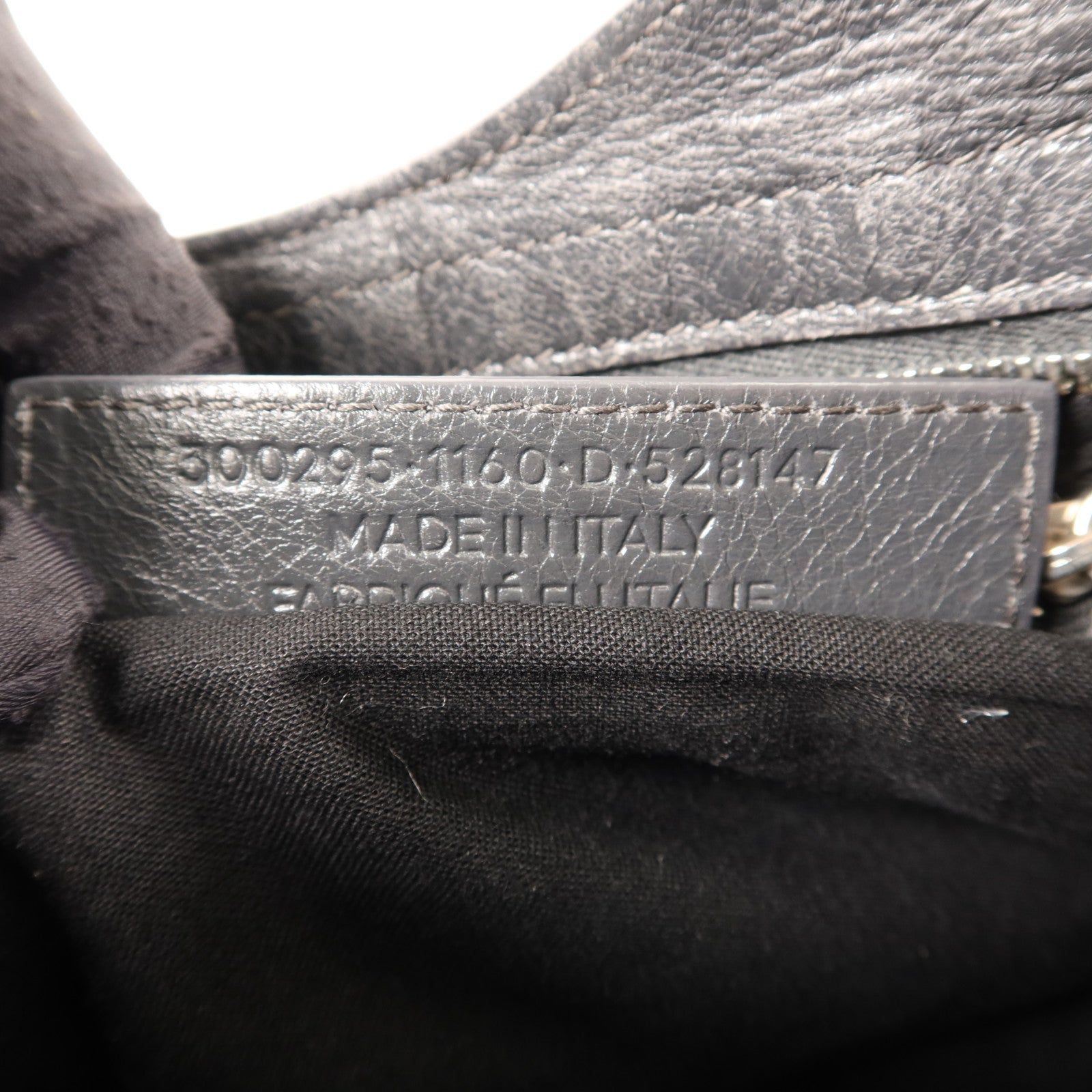 BALENCIAGA 羊皮皮革Mini City銀扣手挽肩背兩用袋