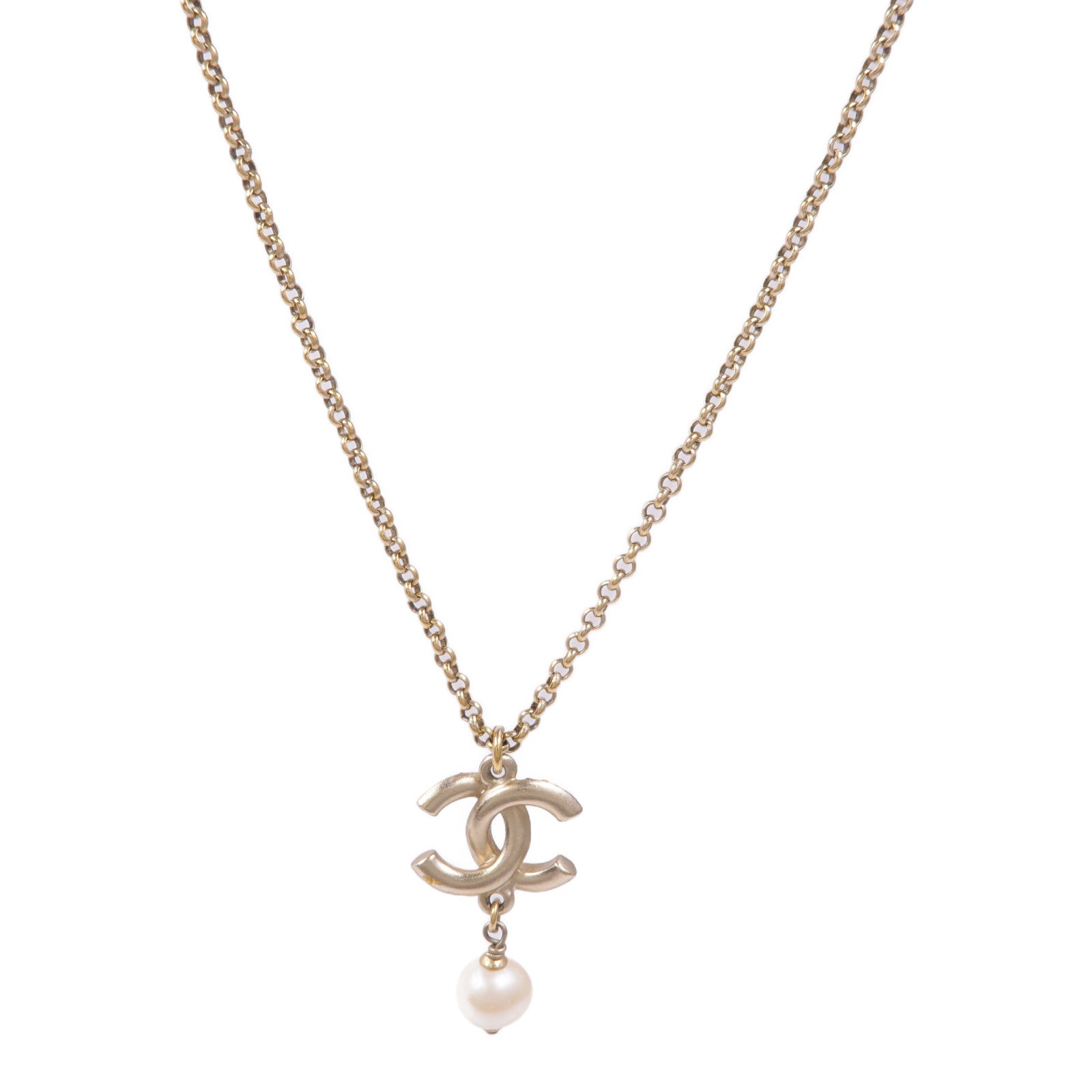 CHANEL PVC/金屬Necklace項鍊