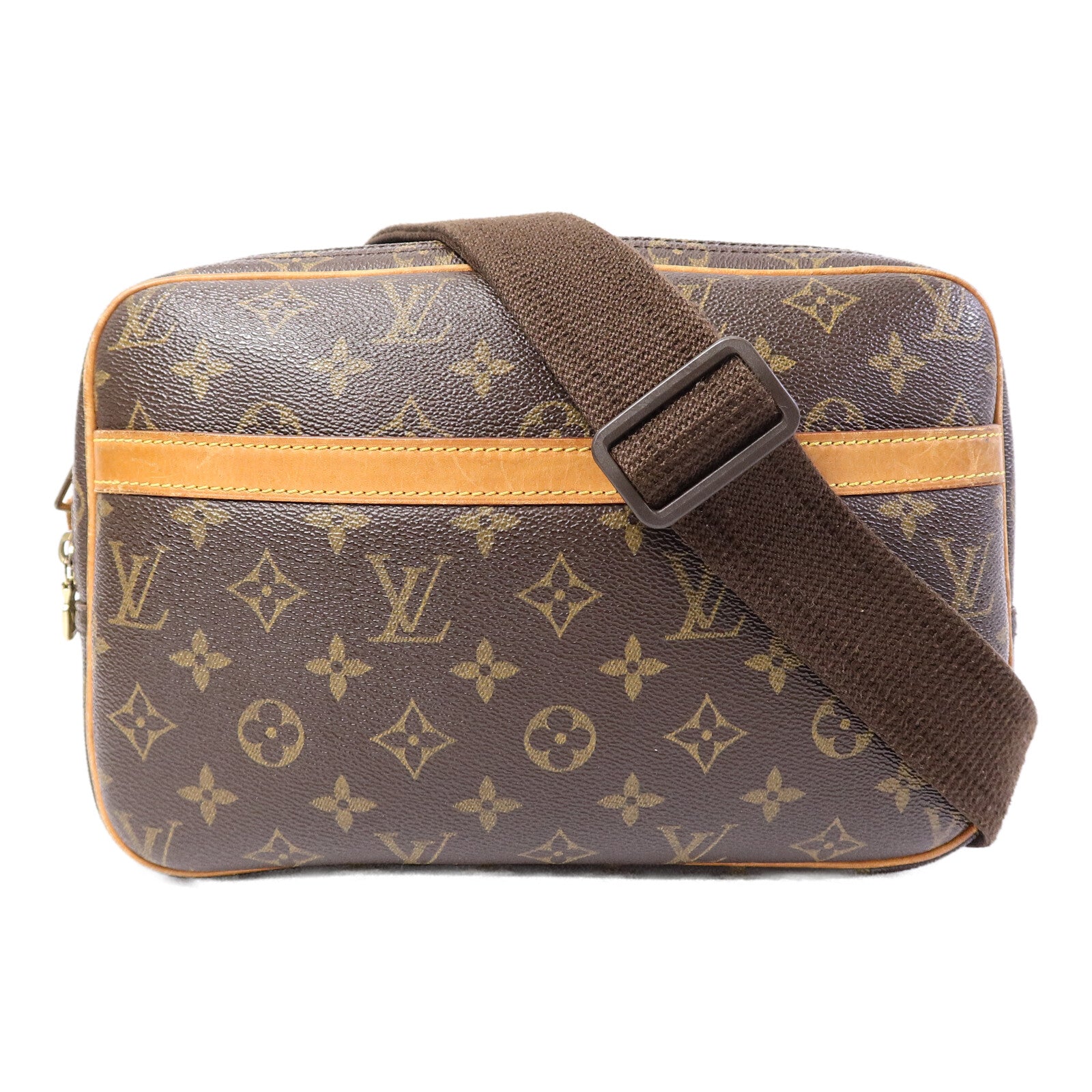LOUIS VUITTON Monogram Reporter PM肩背袋