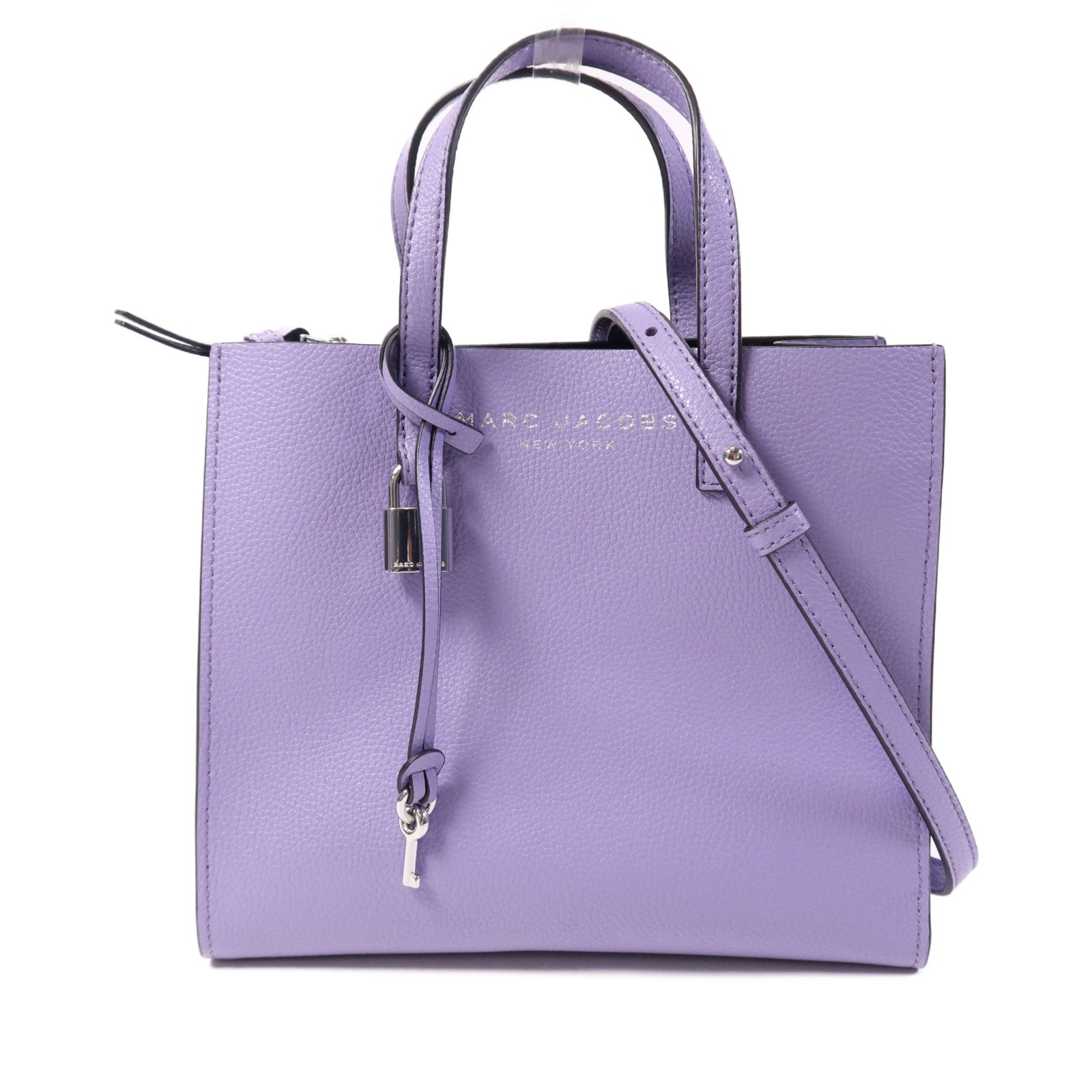 MARC JACOBS 【激減優惠】牛皮皮革2 Way Shoulder Bag銀扣肩背袋