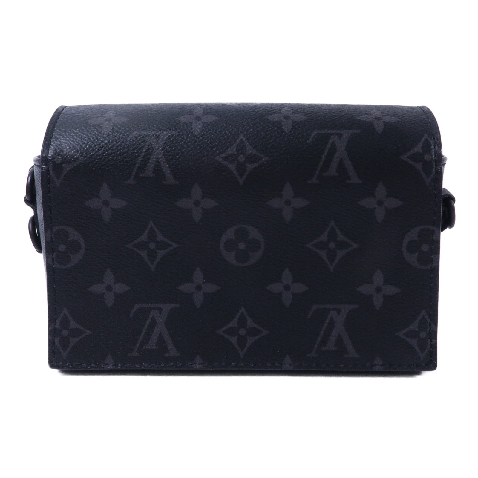 LOUIS VUITTON Monogram Eclipse Steamer Wearable Wallet肩背袋