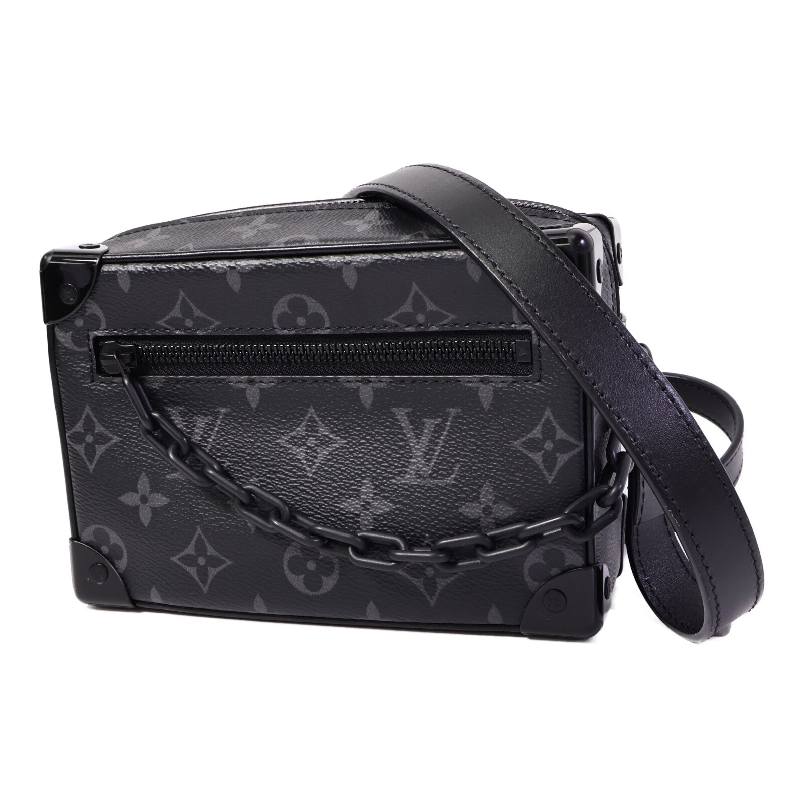 LOUIS VUITTON 【激減優惠】Monogram Eclipse Mini Soft Trunk肩背袋