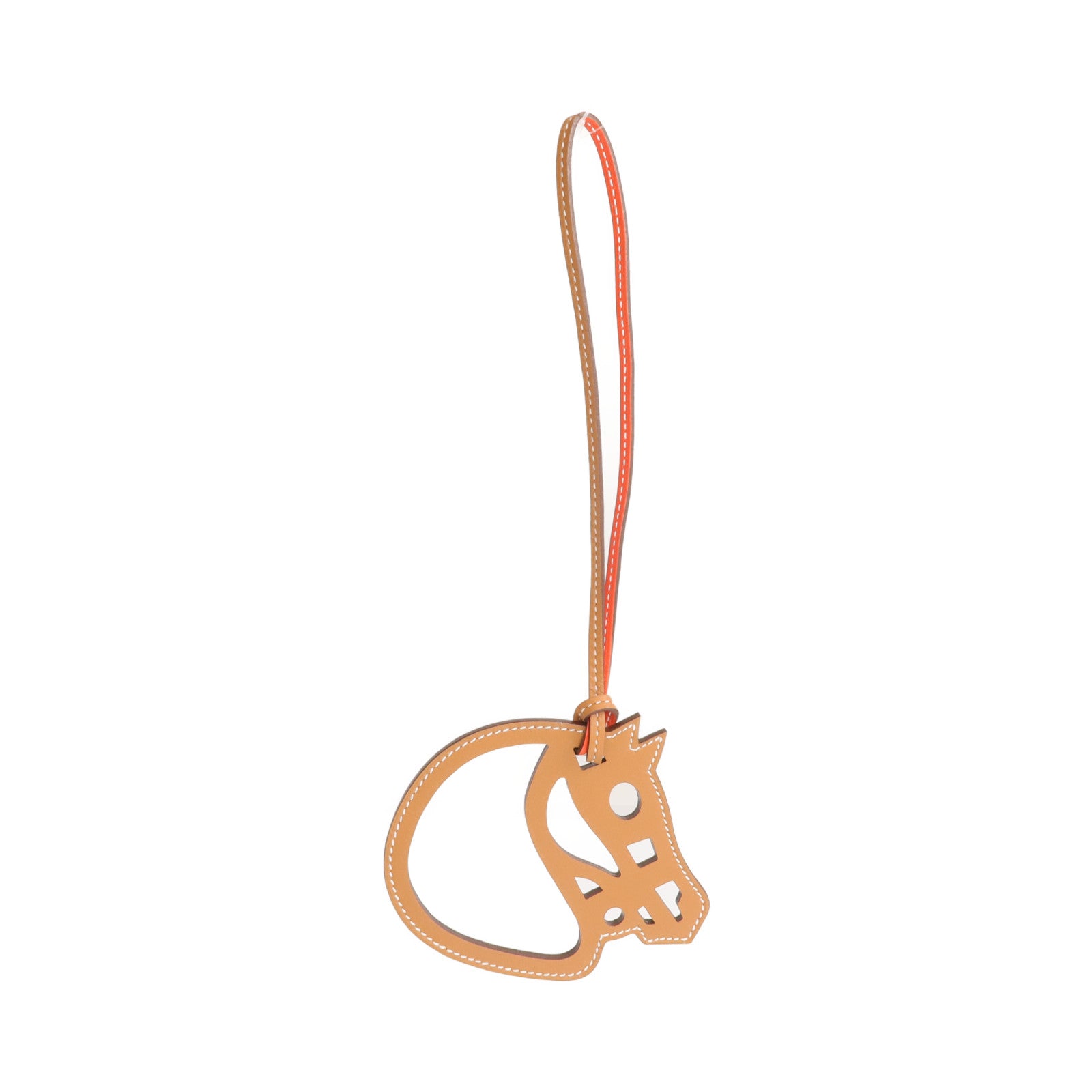 HERMES Swift皮革Paddock Cheval Charm掛飾