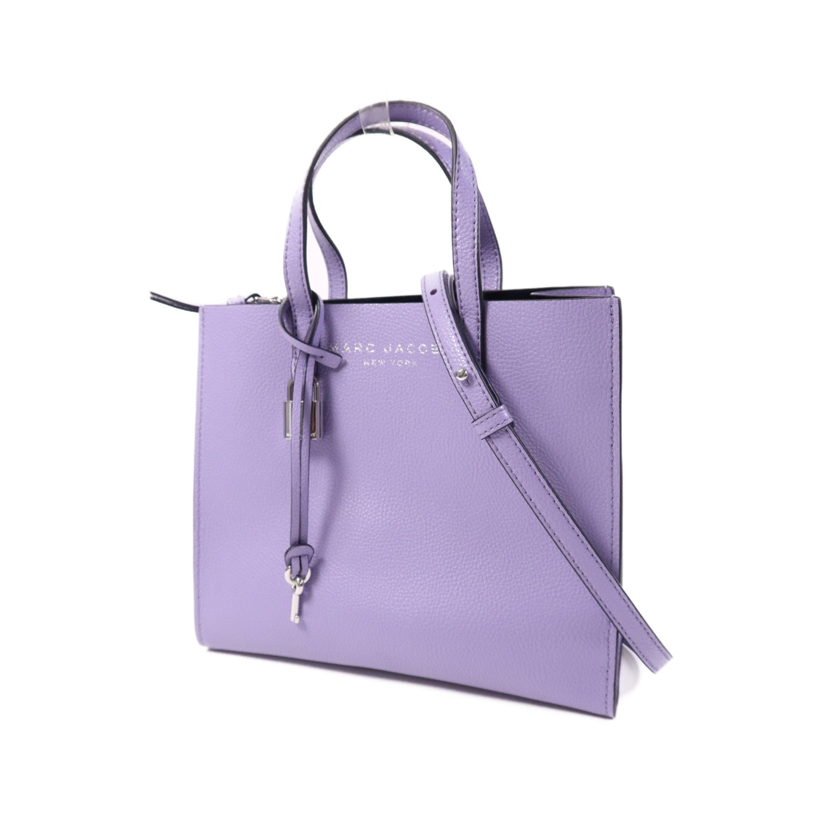 MARC JACOBS 【激減優惠】牛皮皮革2 Way Shoulder Bag銀扣肩背袋