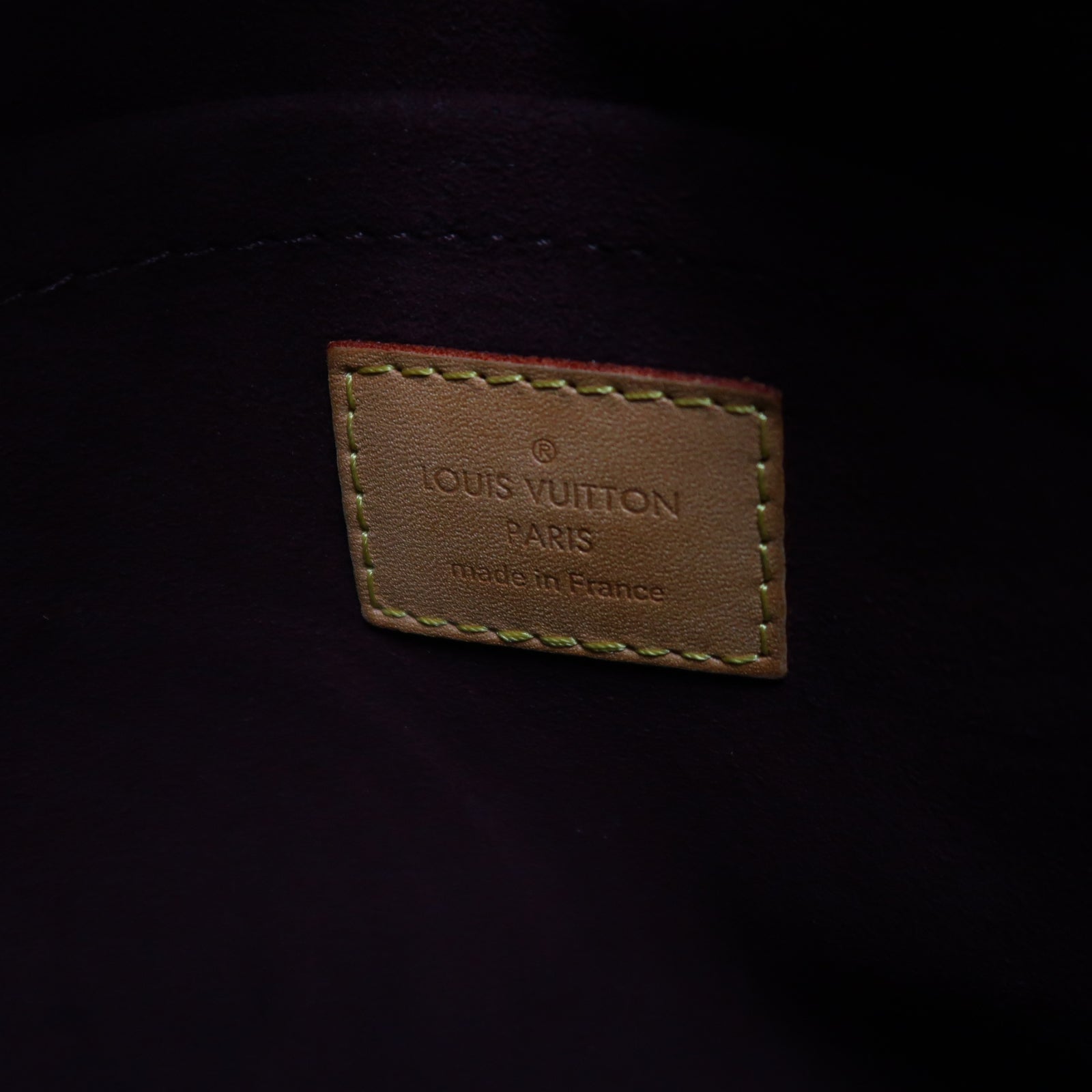 LOUIS VUITTON Monogram Montaigne MM金扣手挽肩背兩用袋啡色