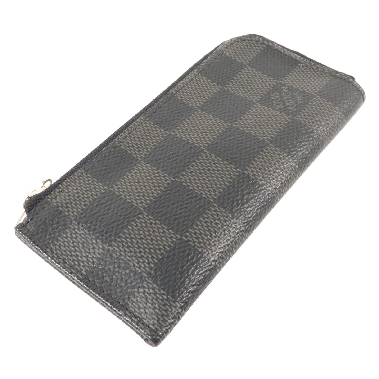 LOUIS VUITTON Damier Graphite Cles Coin Case零錢包
