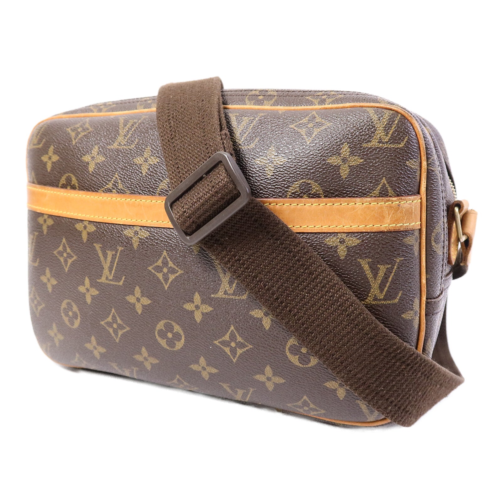 LOUIS VUITTON Monogram Reporter PM肩背袋