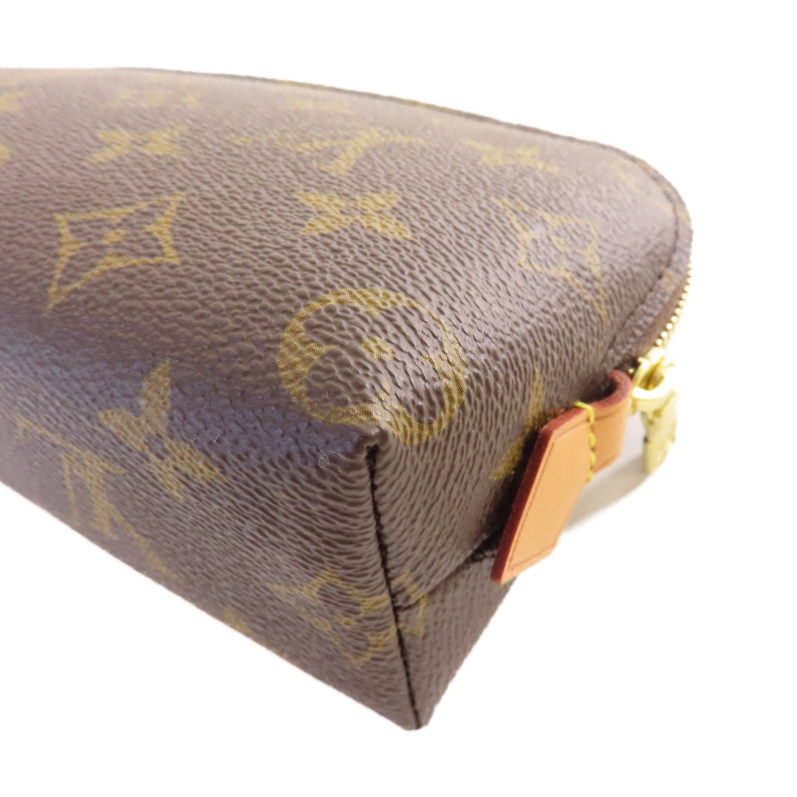 LOUIS VUITTON Monogram Cosmetic Pouch PM化妝包啡色