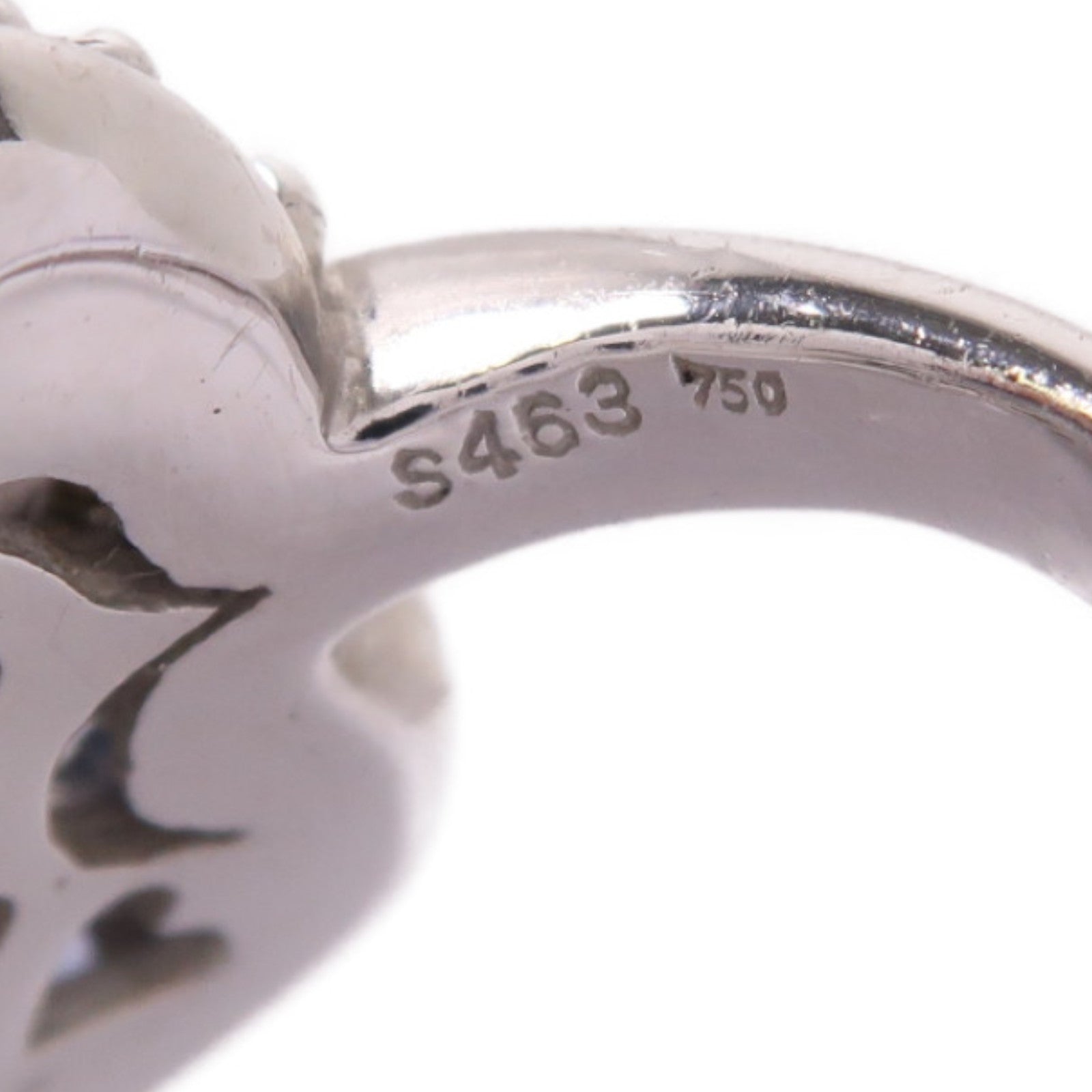 JEWELRY 【激減優惠】18K白金Sapphire Diamond Ring 4.36ct藍寶石/0.14ct鑽石戒指US#6