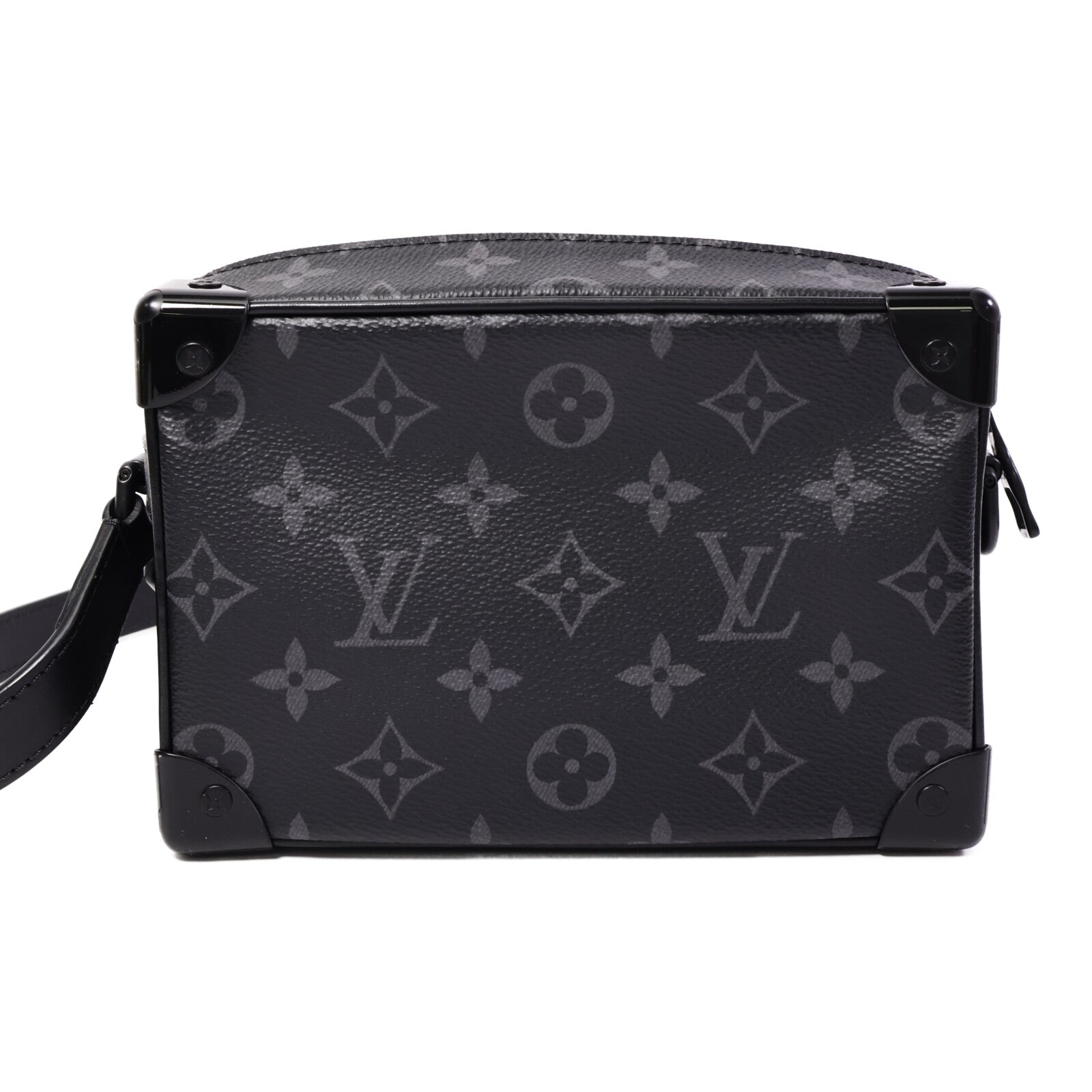 LOUIS VUITTON Monogram Eclipse Mini Soft Trunk肩背袋