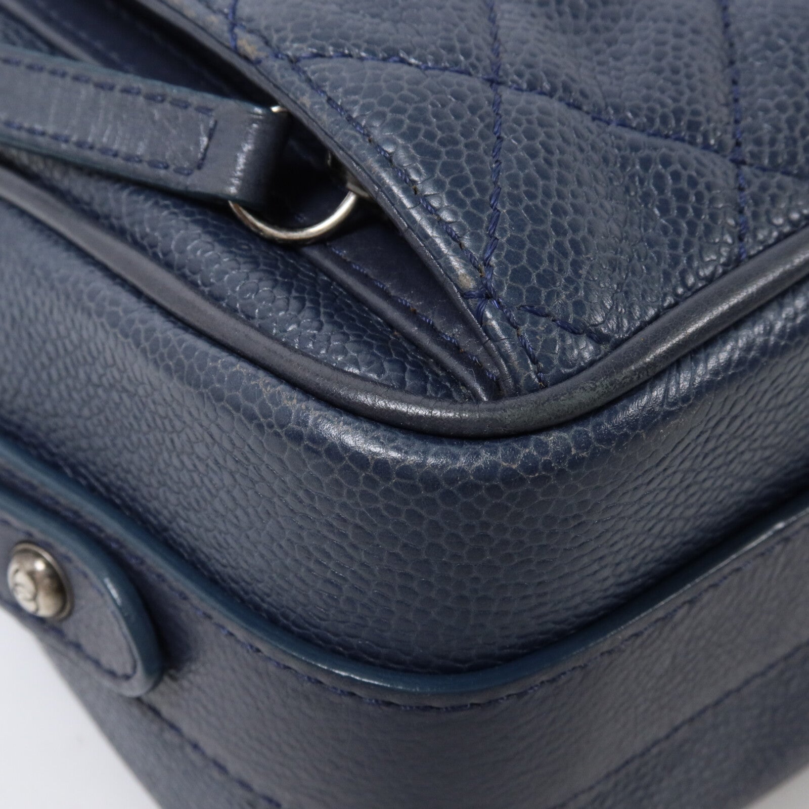 CHANEL 牛皮皮革Shoulder Bag鏈帶肩背袋