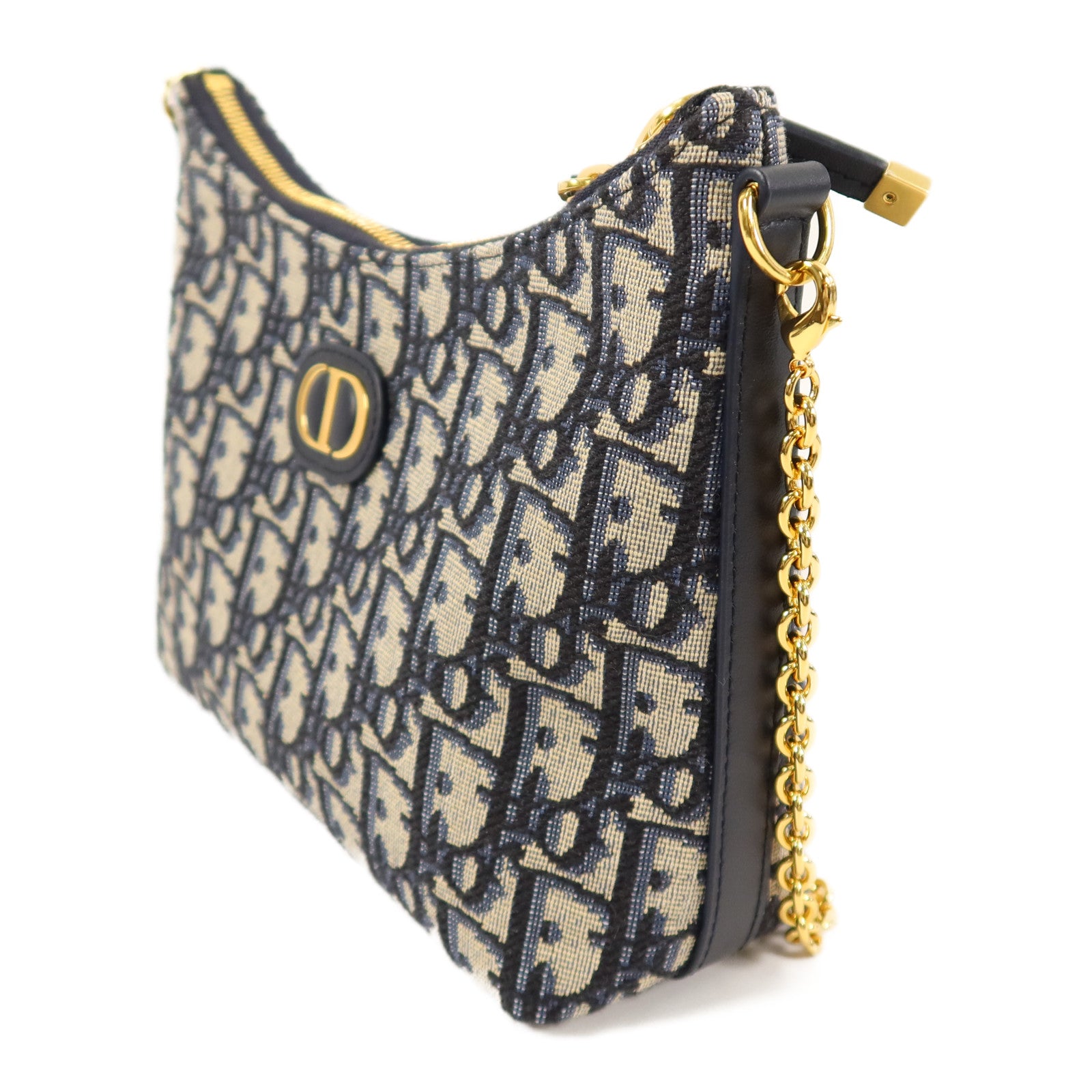 Dior 帆布30Montaigne Diorling Mini Bag with Chain手挽肩背兩用袋