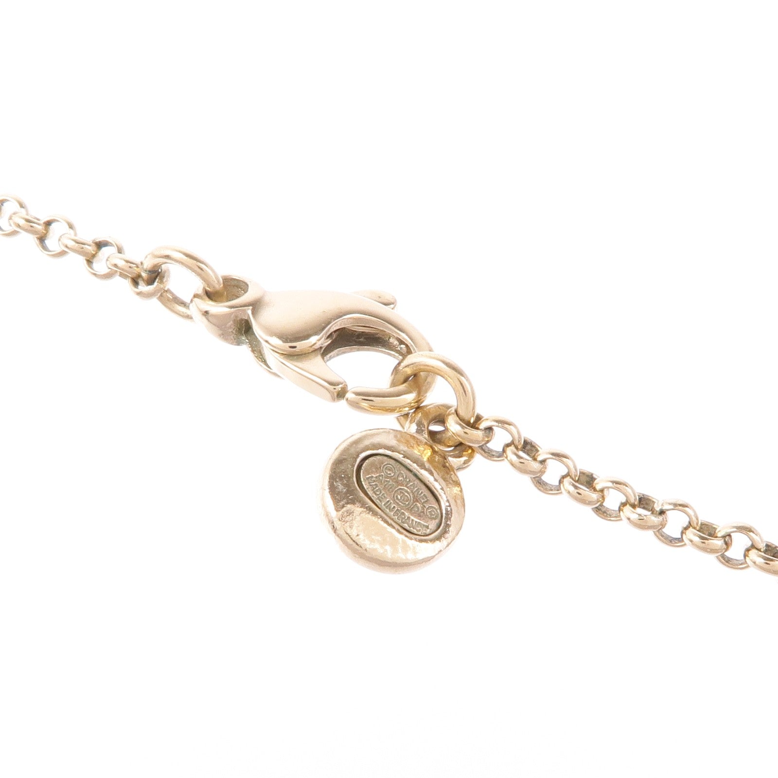 CHANEL PVC/金屬Necklace項鍊