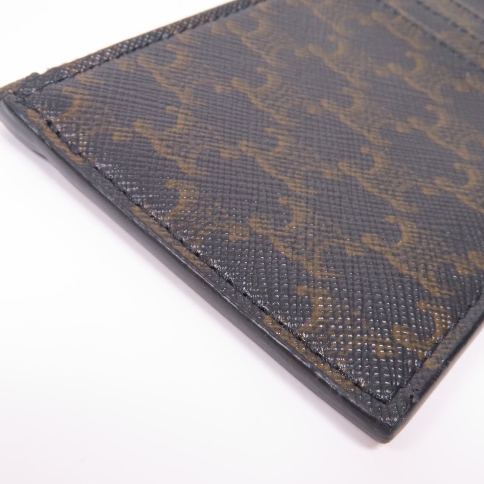 CELINE 塗層帆布Card Case金扣卡片套