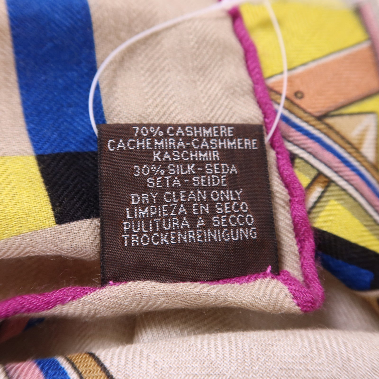 HERMES 絲質/羊絨Scarf 140X140絲巾