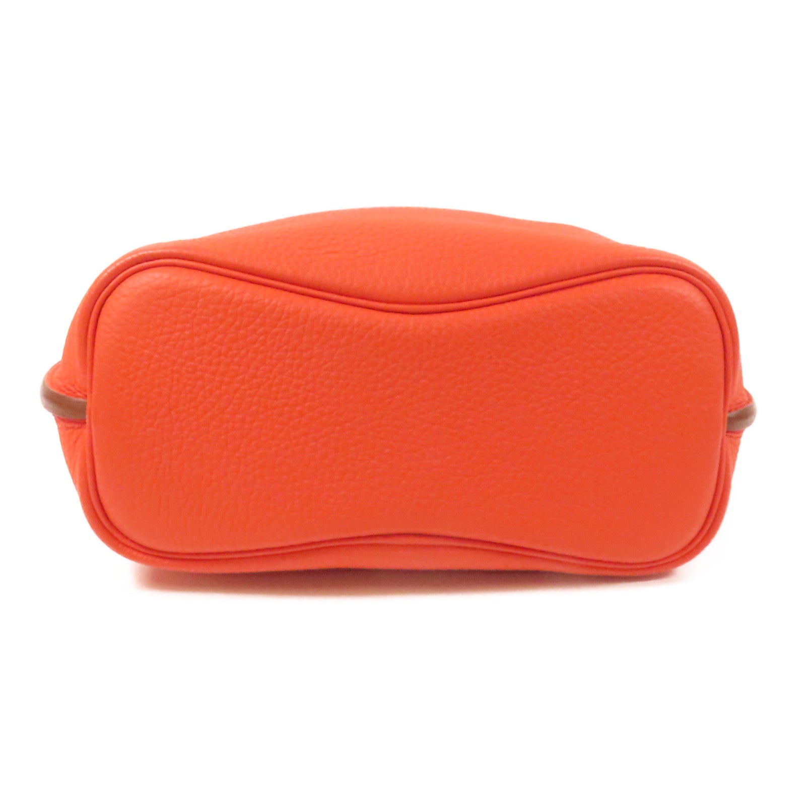 HERMES Togo皮革So Kelly 22銀扣肩背袋Capucine