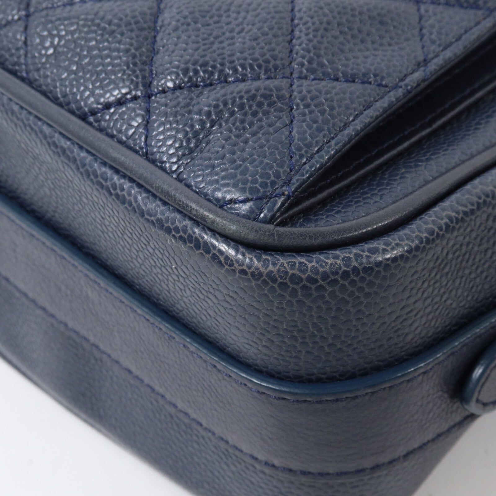 CHANEL 牛皮皮革Shoulder Bag鏈帶肩背袋
