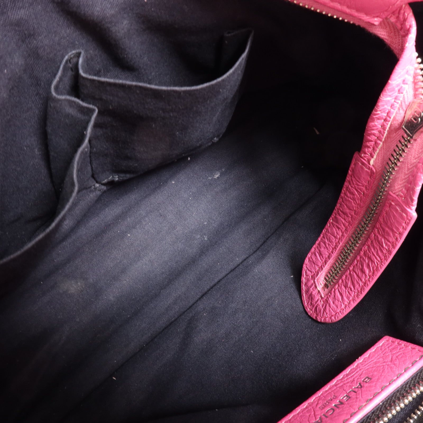 BALENCIAGA 羊皮皮革Classic City銀扣手挽肩背兩用袋
