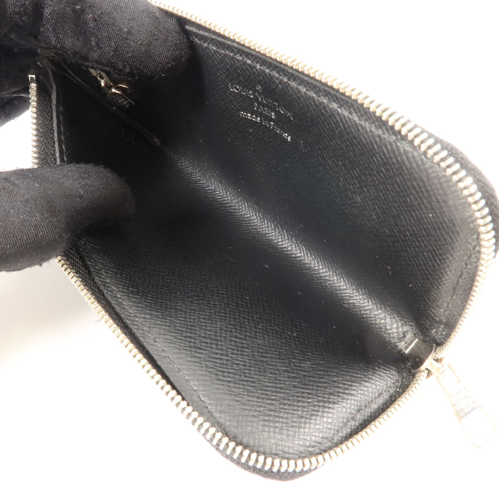LOUIS VUITTON Damier Graphite Cles Coin Case零錢包