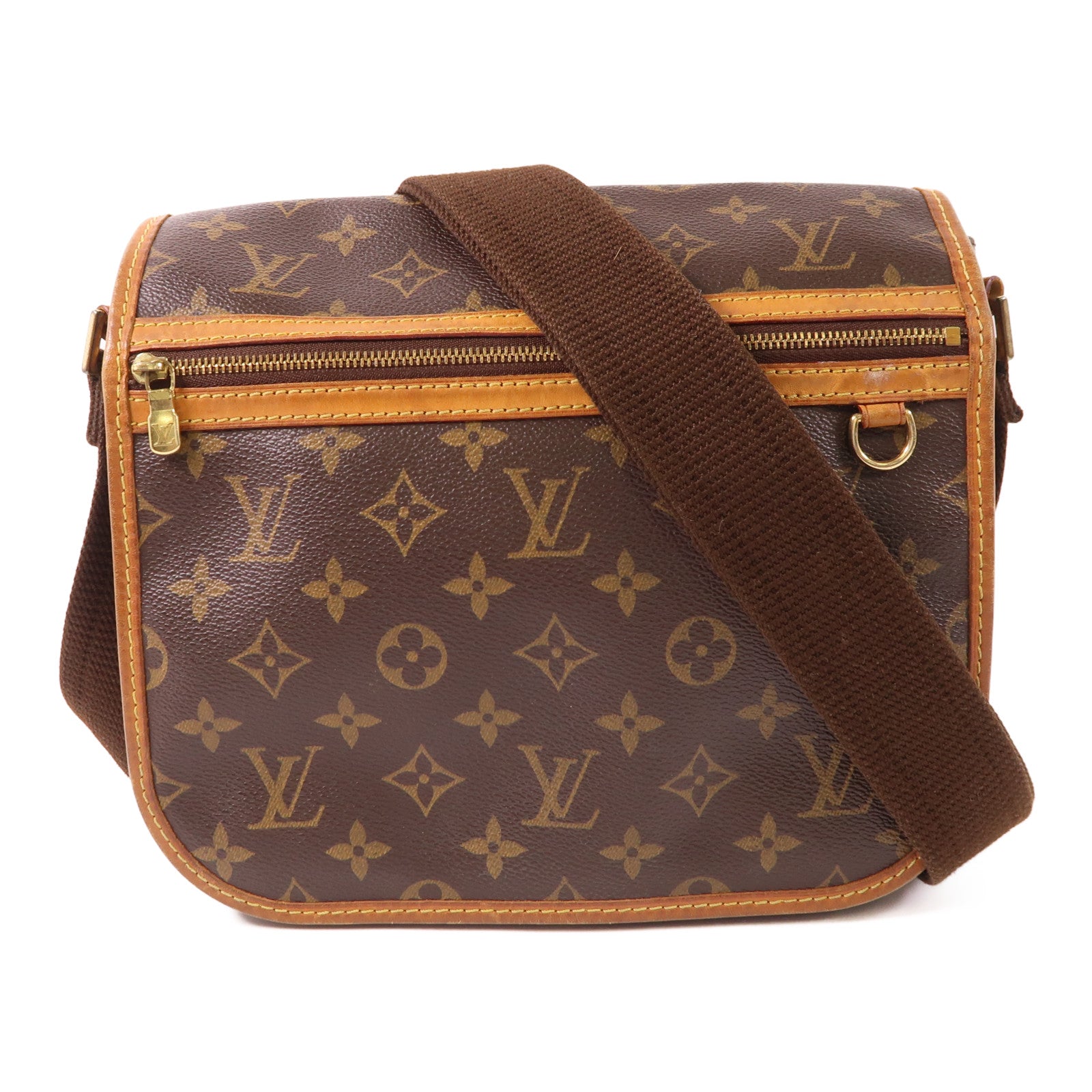 LOUIS VUITTON Monogram Bosphore金扣肩背袋