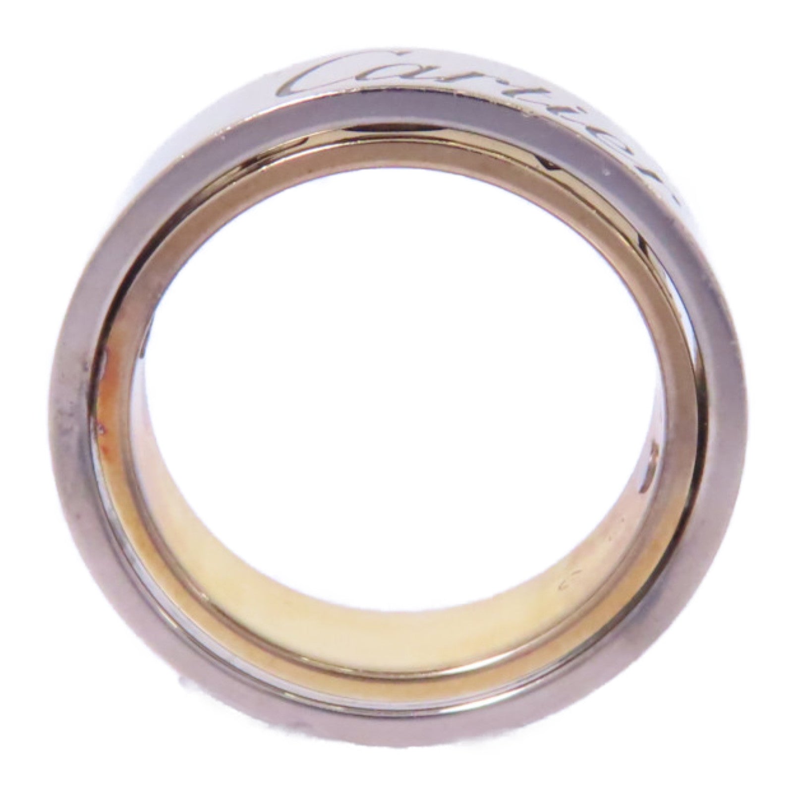 CARTIER 18K黃金/18K白金/18K玫瑰金Astro Love Ring戒指Cartier#51/US#5.75