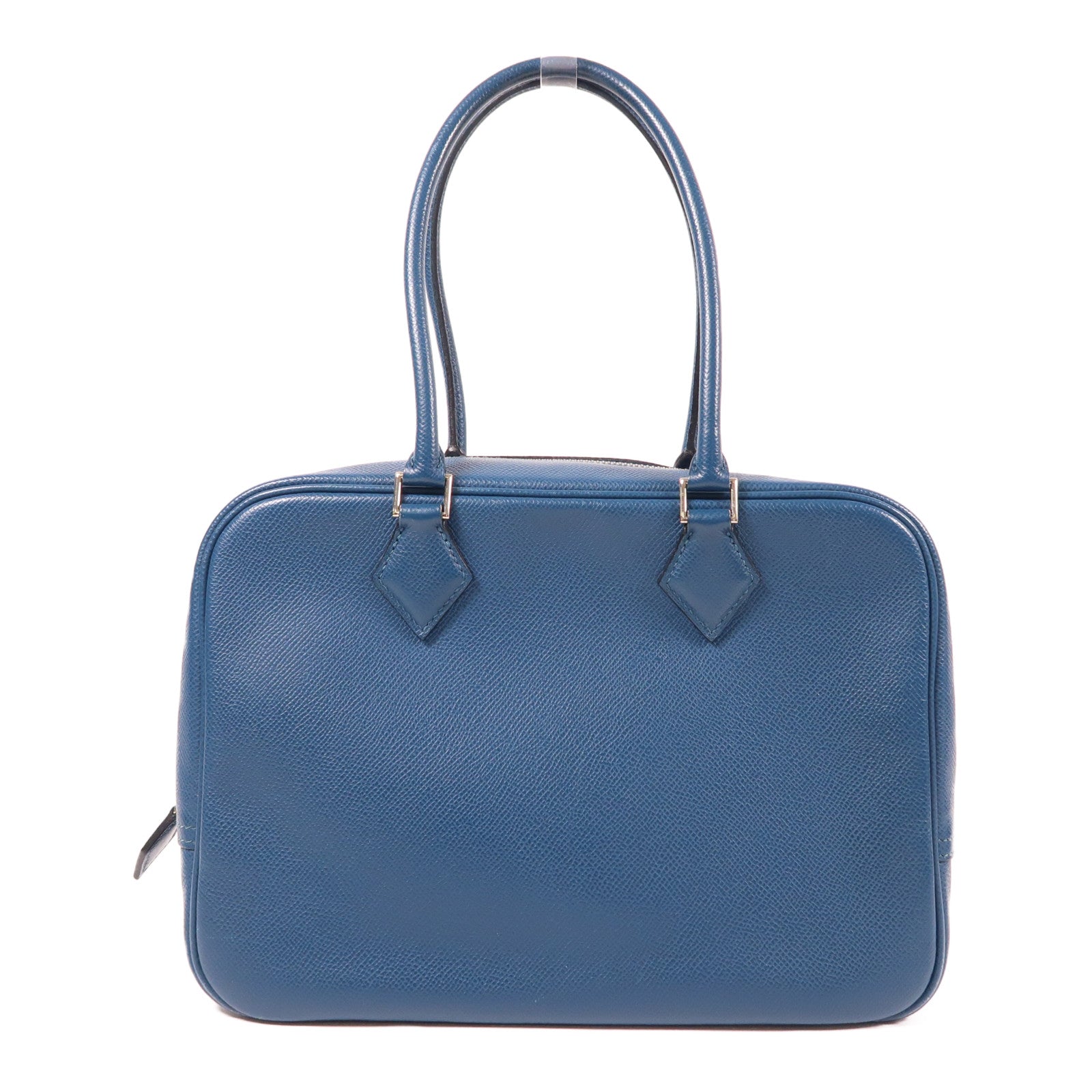 HERMES Epsom皮革Plume 28銀扣肩背袋