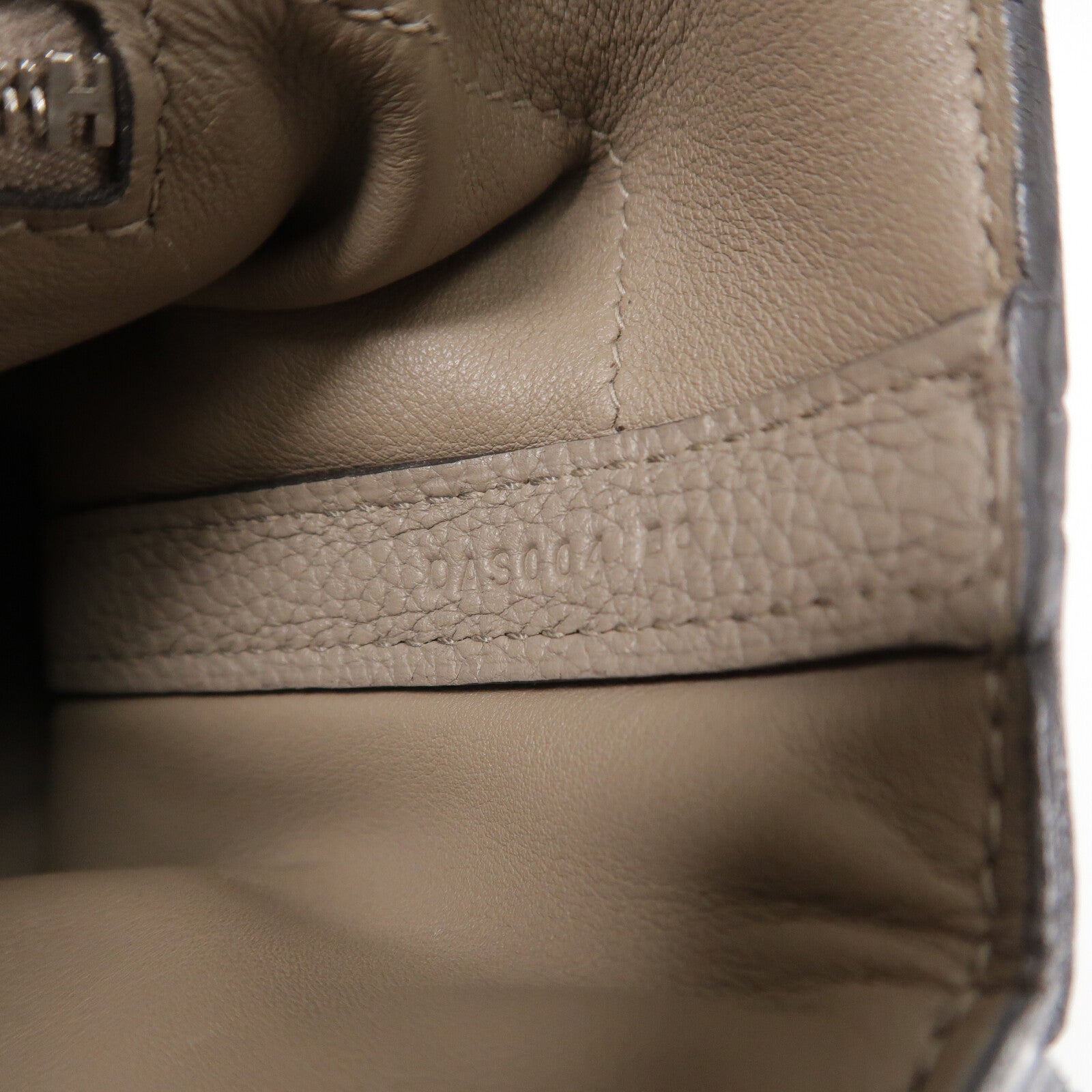 HERMES Togo皮革/Swift皮革24/24 29cm手挽肩背兩用袋Gris Asphalte