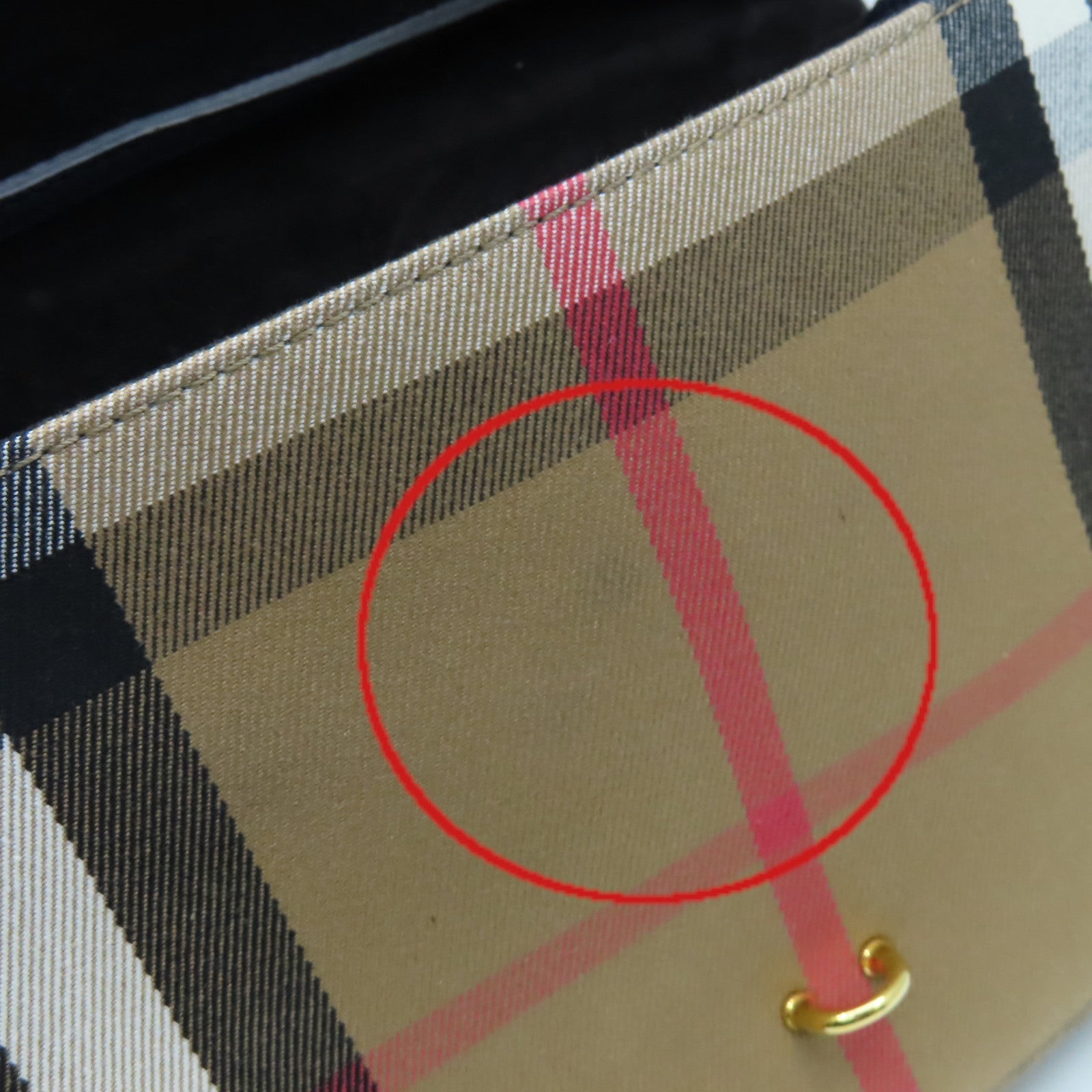 BURBERRY 牛皮皮革/帆布Shoulder Bag金扣肩背袋藍色/啡色