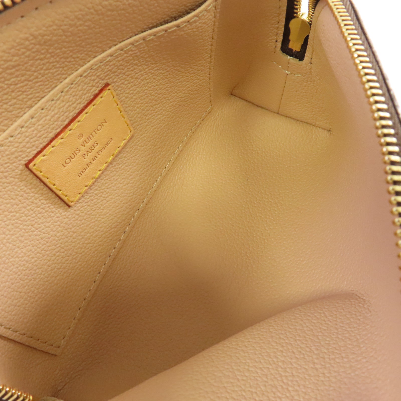 LOUIS VUITTON Monogram Cosmetic Pouch PM化妝包啡色