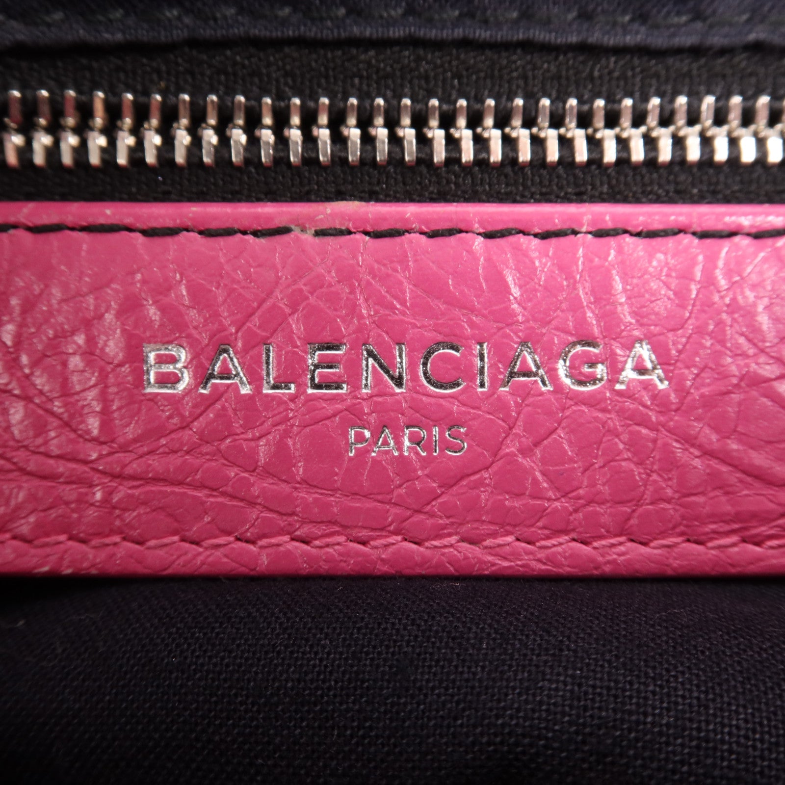 BALENCIAGA 羊皮皮革Classic City銀扣手挽肩背兩用袋