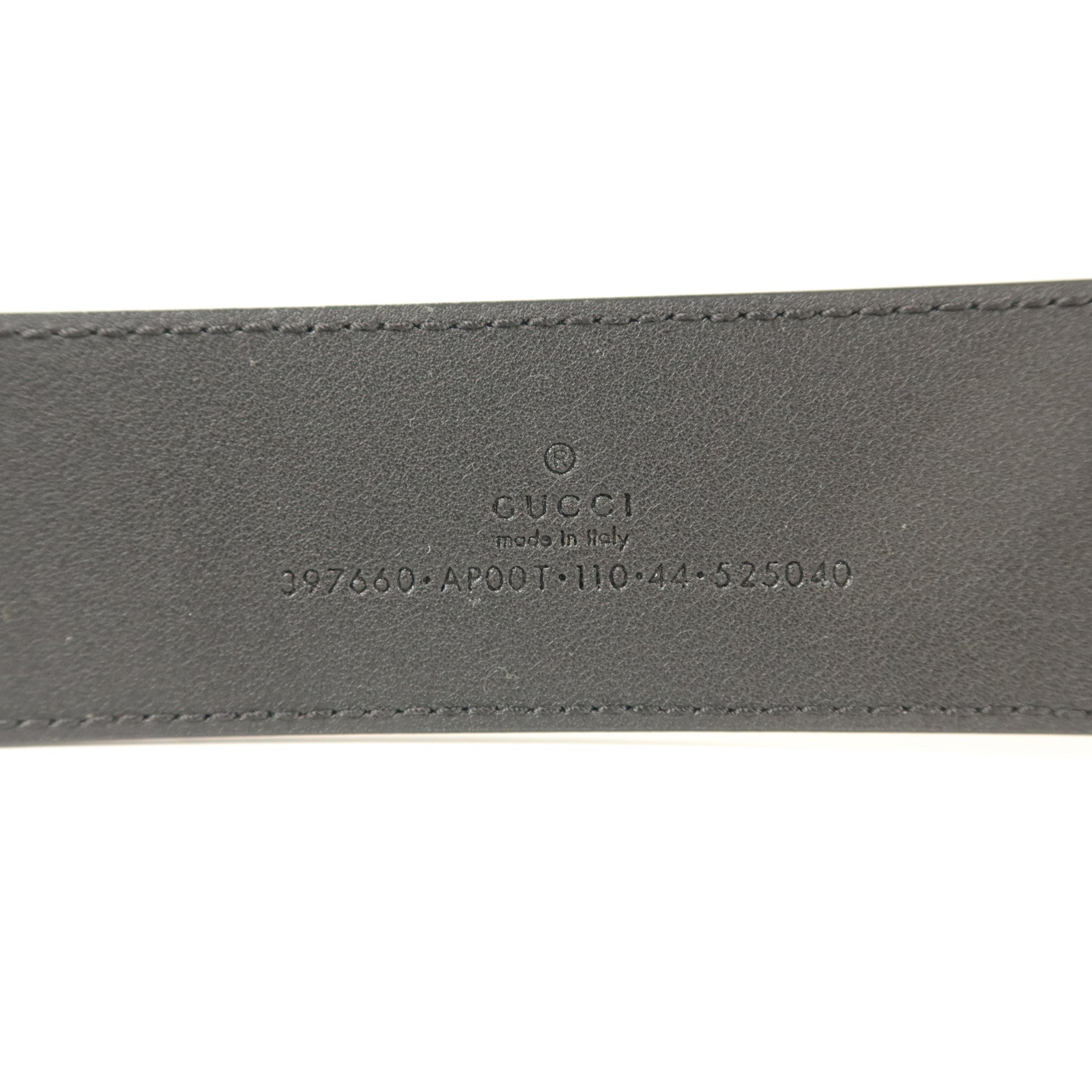 GUCCI 牛皮皮革Belt皮帶