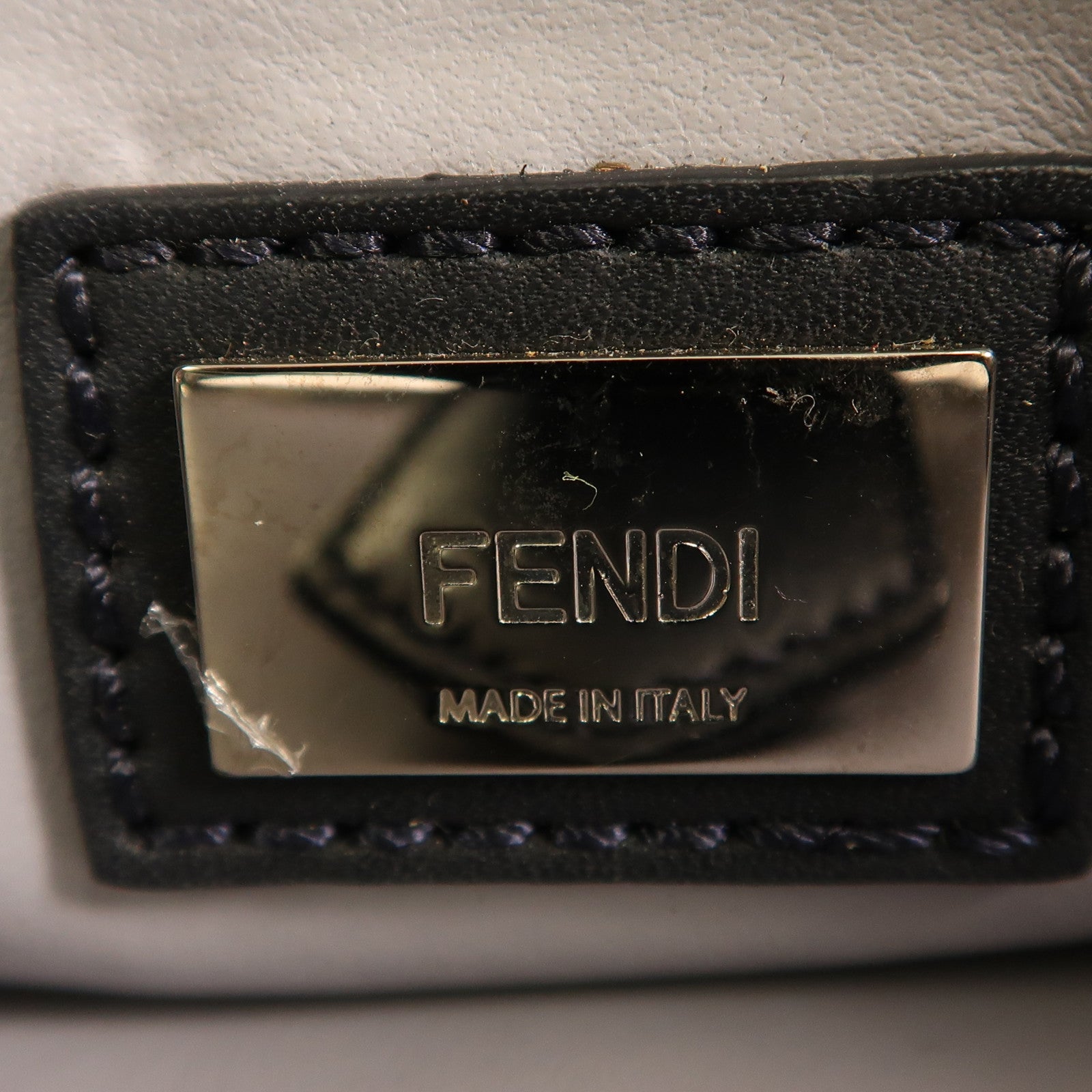 FENDI SHW 2 Jours Bag 2 Way Shoulder Handbag 03070249 Calfskin Leather Brown