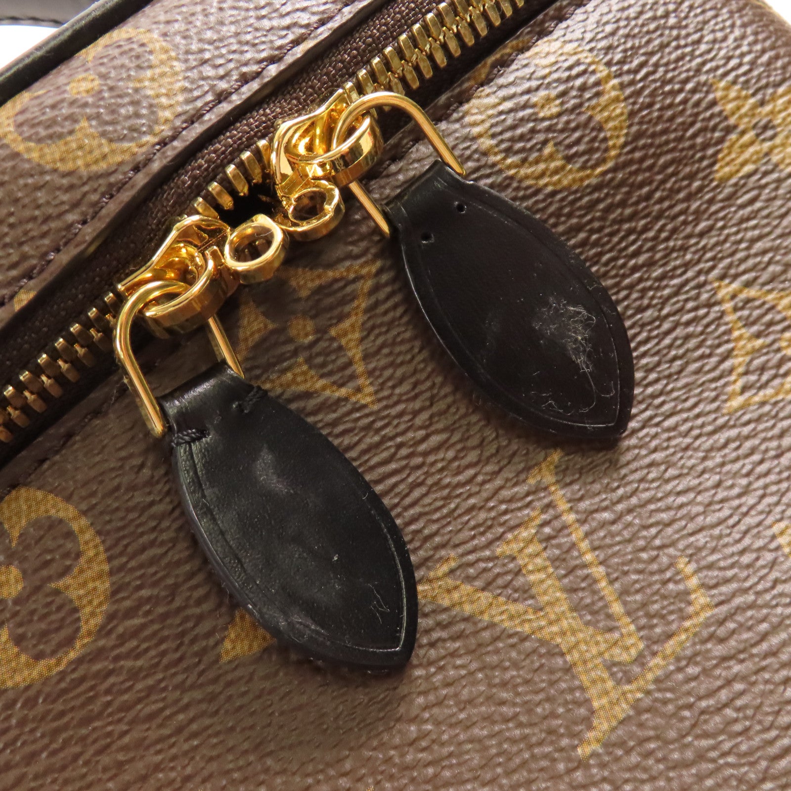 LOUIS VUITTON 【激減優惠】Monogram Reverse Vanity PM金扣手挽肩背兩用袋棕色