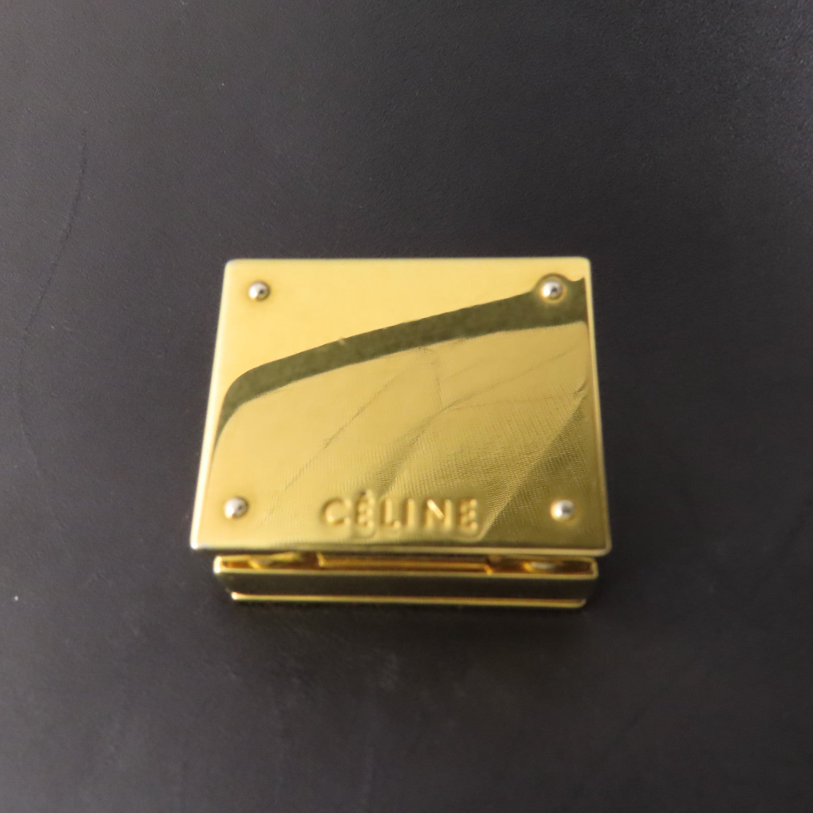 CELINE 【激減優惠】牛皮皮革/蛇皮皮革/麂皮皮革Trapeze金扣手挽肩背兩用袋