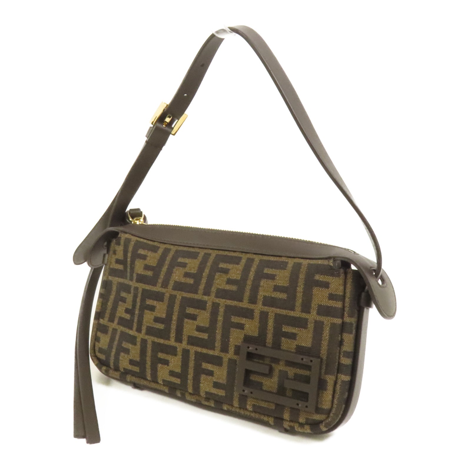 FENDI 帆布Simply Fendi Mini肩背袋