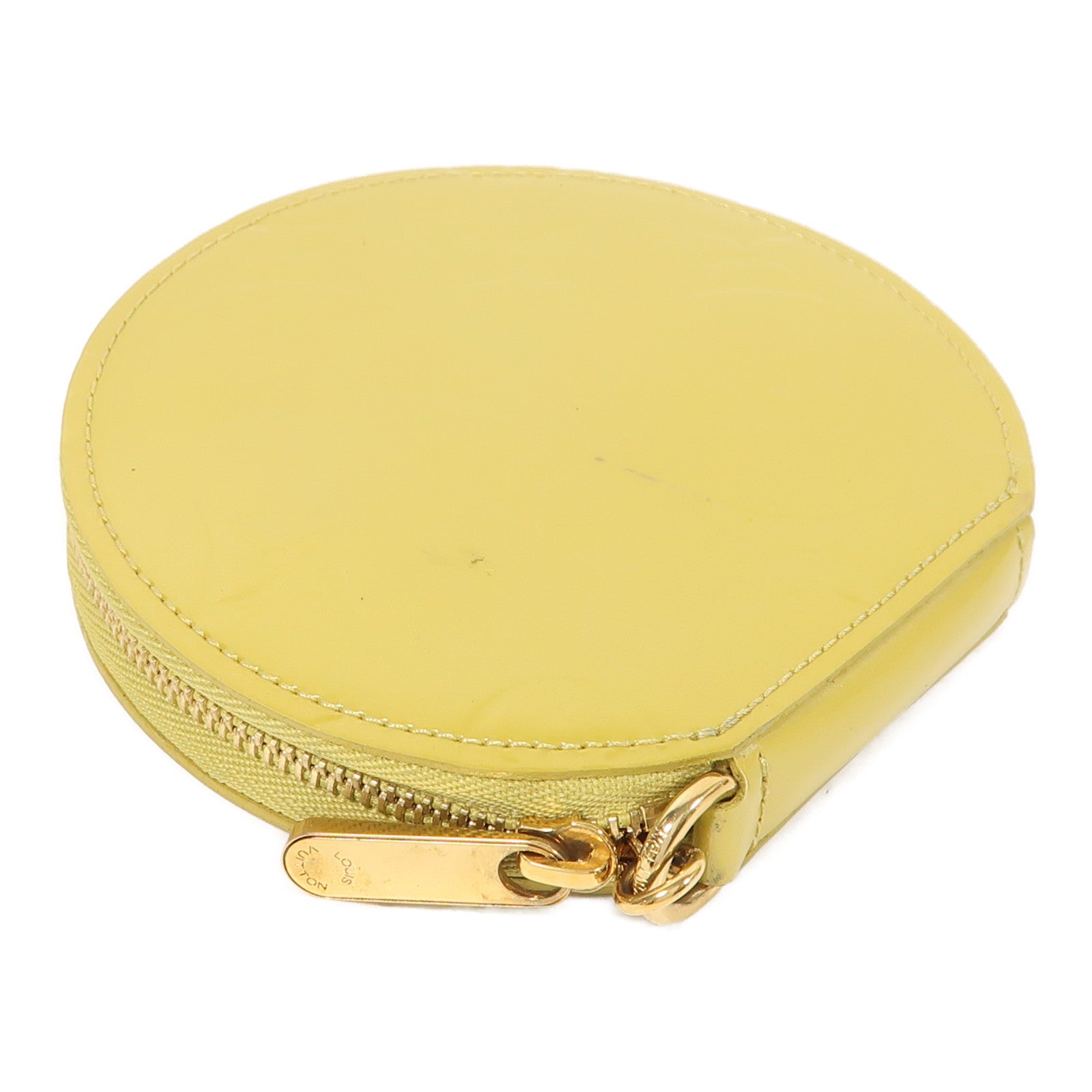 LOUIS VUITTON Monogram Vernis Coin Purse金扣零錢包