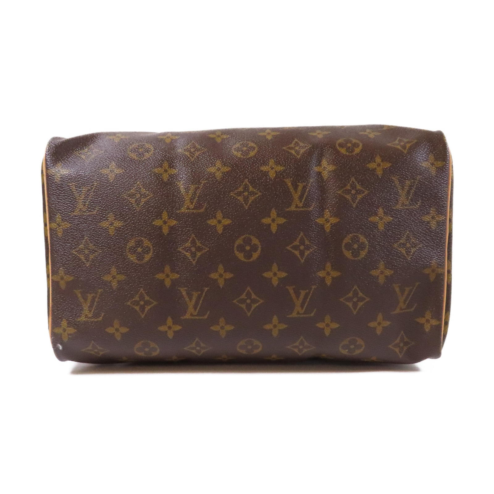 LOUIS VUITTON Monogram Speedy 30金扣手挽袋啡色