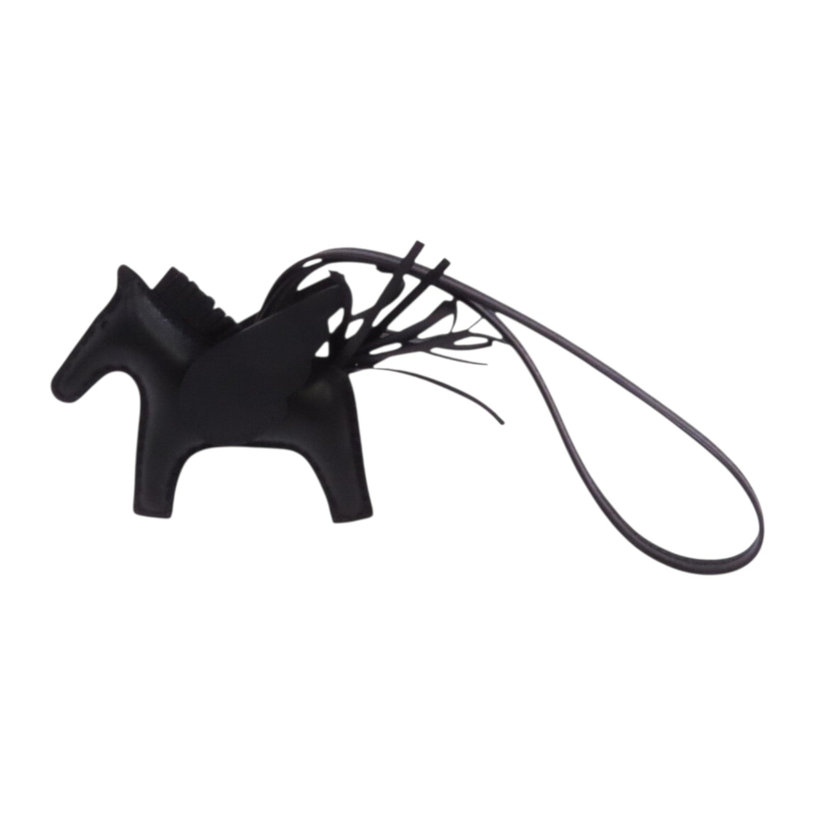 HERMES Milo皮革Rodeo Pegase PM掛飾