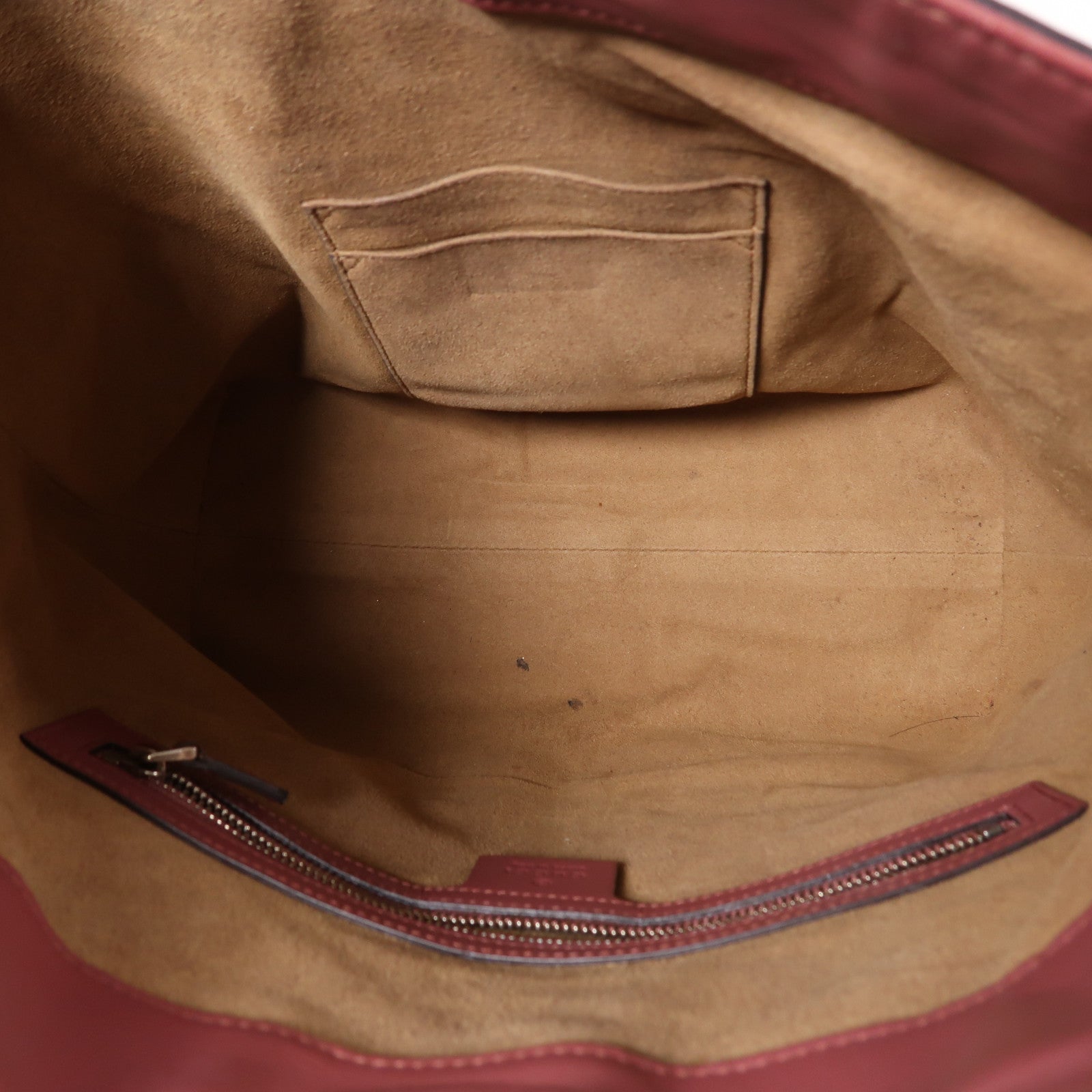 GUCCI 塗層帆布Shoulder Bag銀扣手挽肩背兩用袋