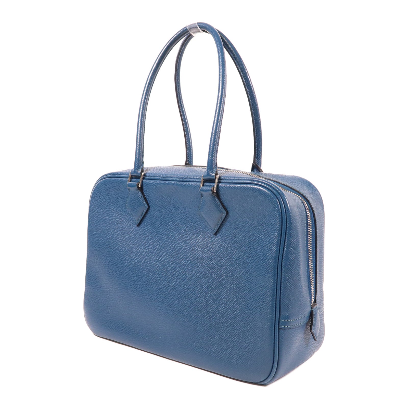 HERMES Epsom皮革Plume 28銀扣肩背袋