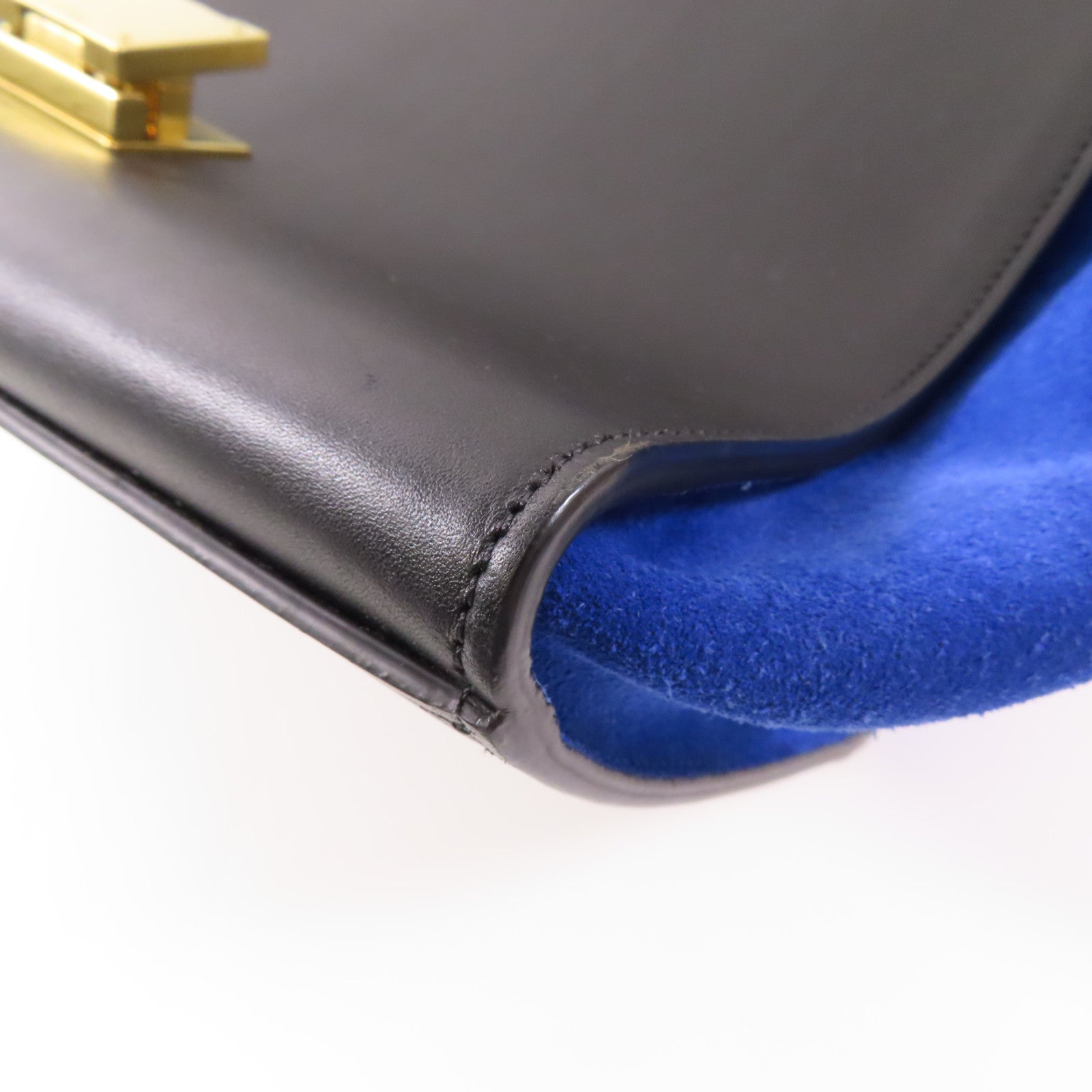 CELINE 【激減優惠】牛皮皮革/蛇皮皮革/麂皮皮革Trapeze金扣手挽肩背兩用袋