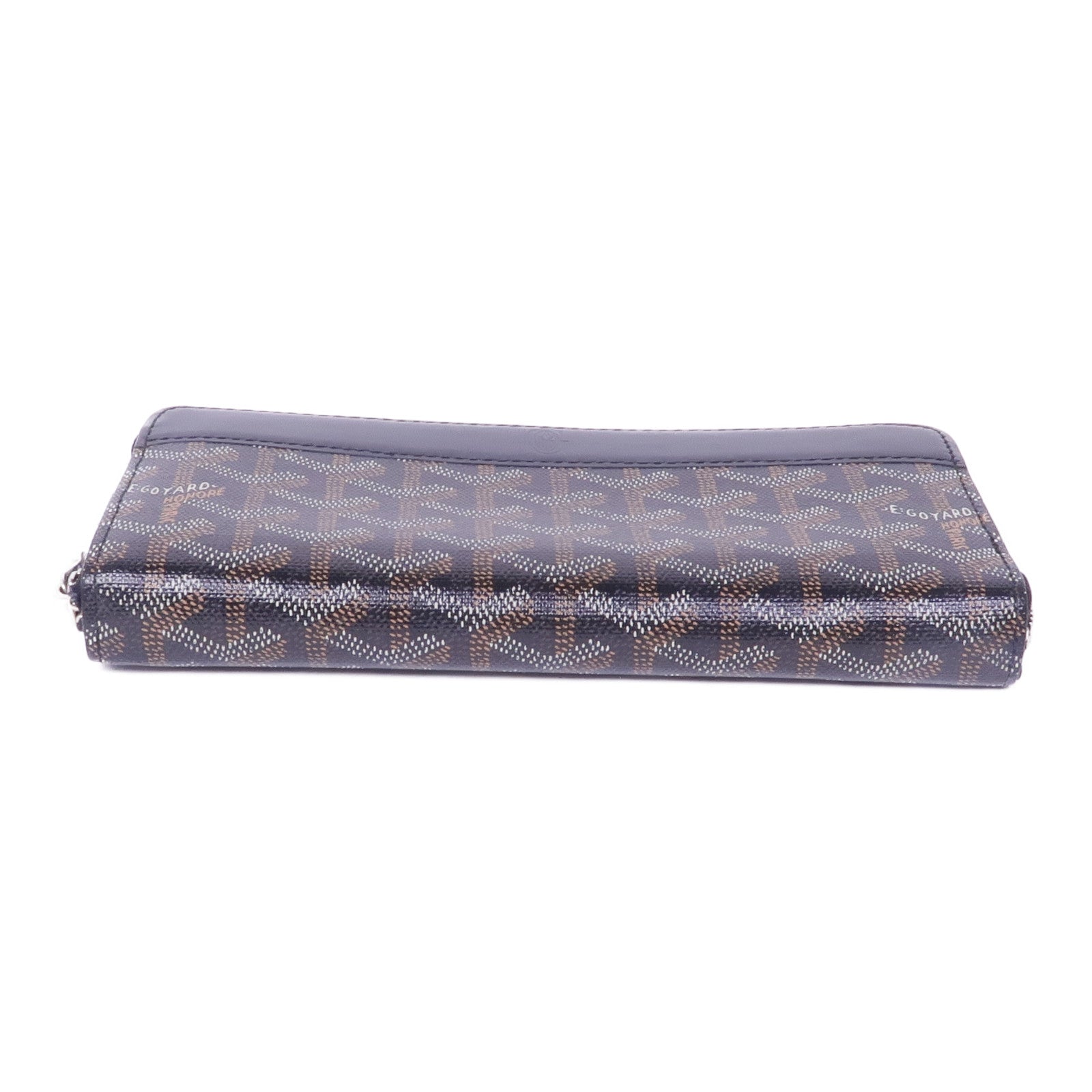 GOYARD 塗層帆布Long Wallet銀扣長錢包