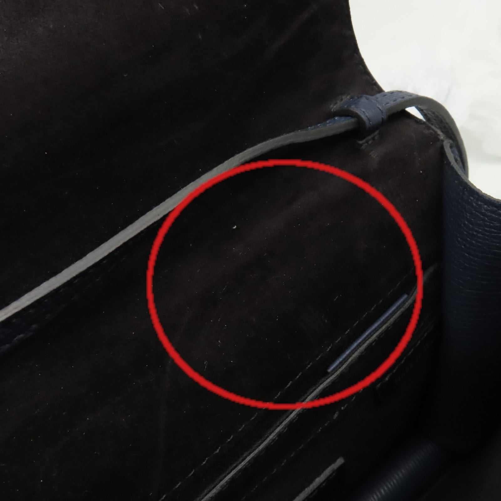 BURBERRY 牛皮皮革/帆布Shoulder Bag金扣肩背袋藍色/啡色